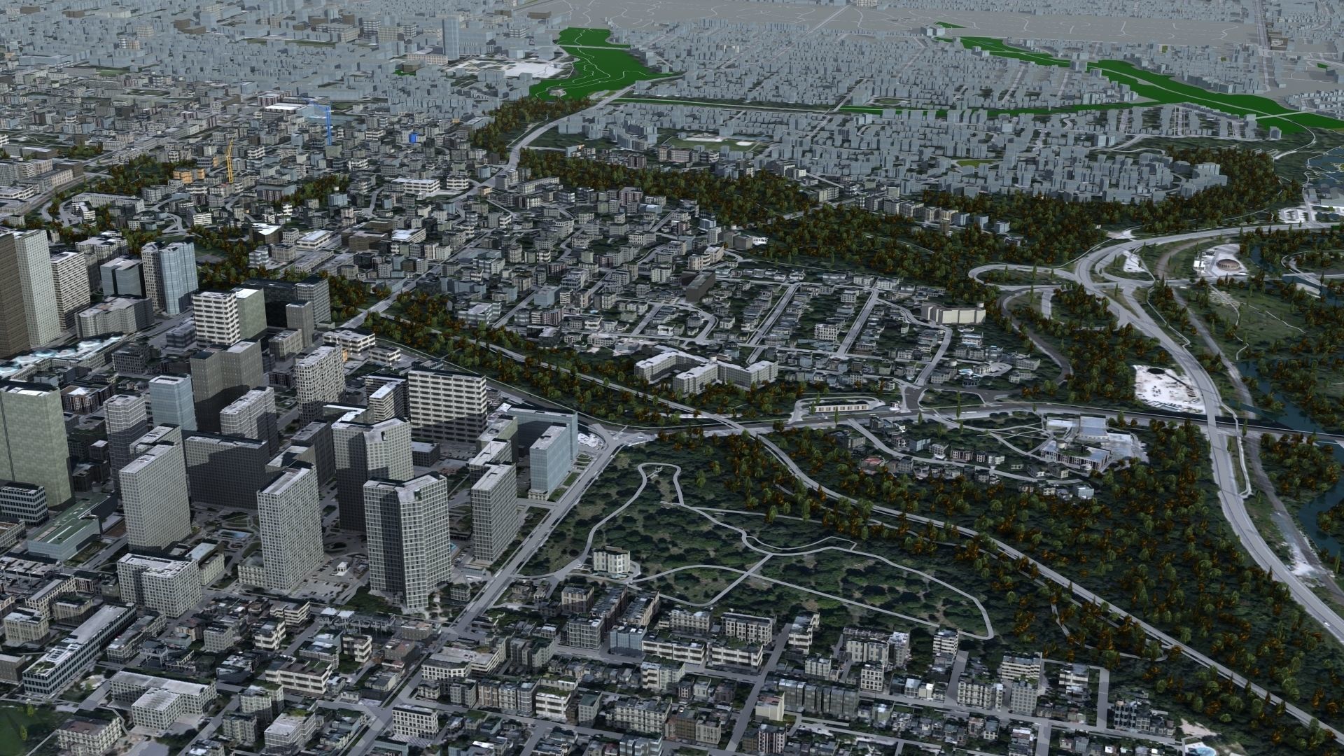 Toronto City Canada 3D model_6