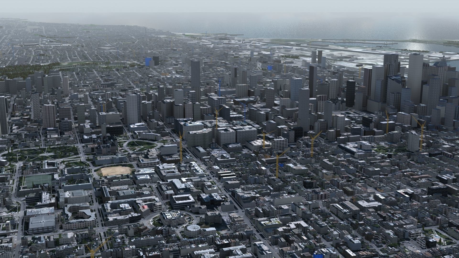 Toronto City Canada 3D model_8