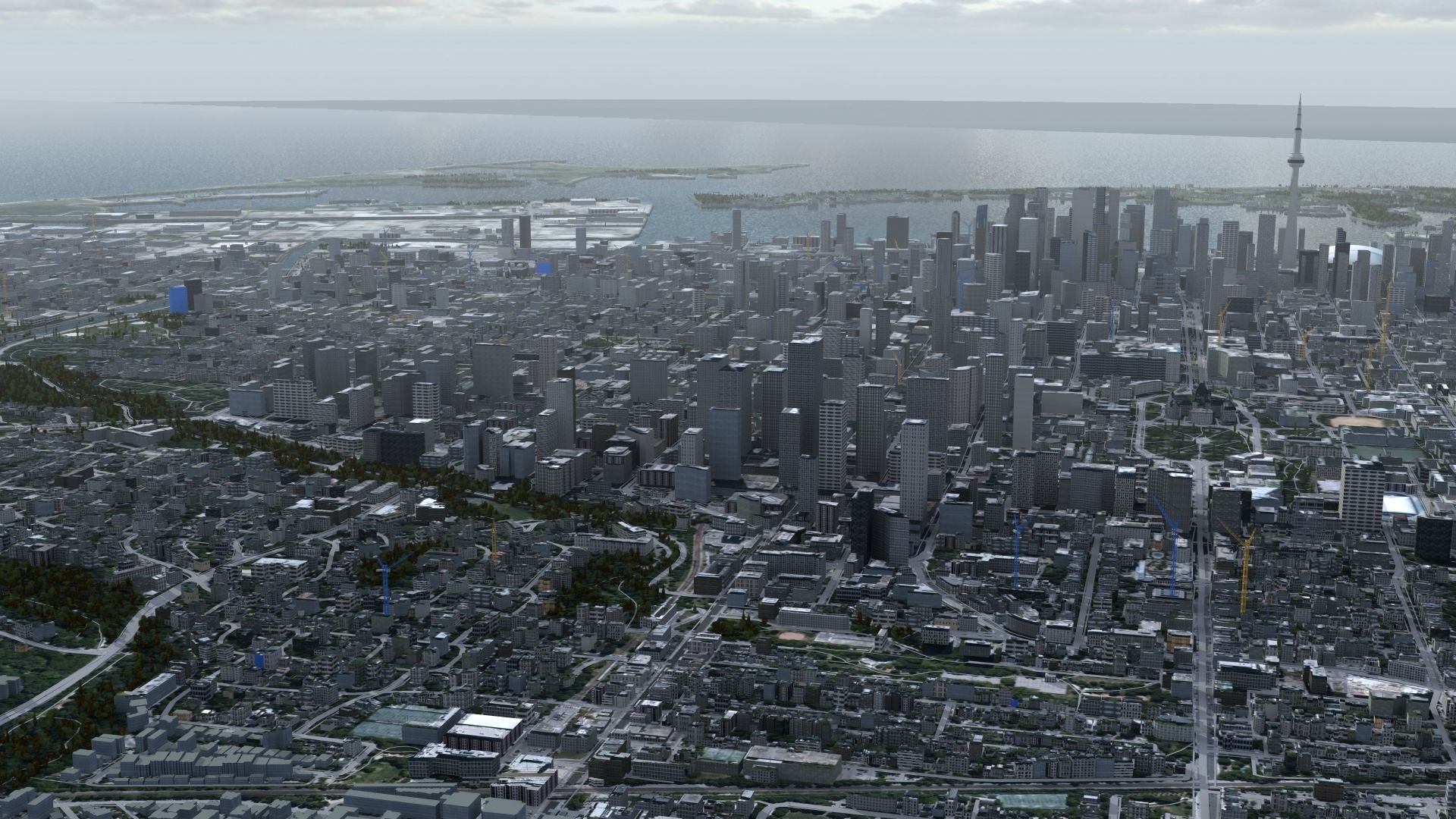 Toronto City Canada 3D model_11