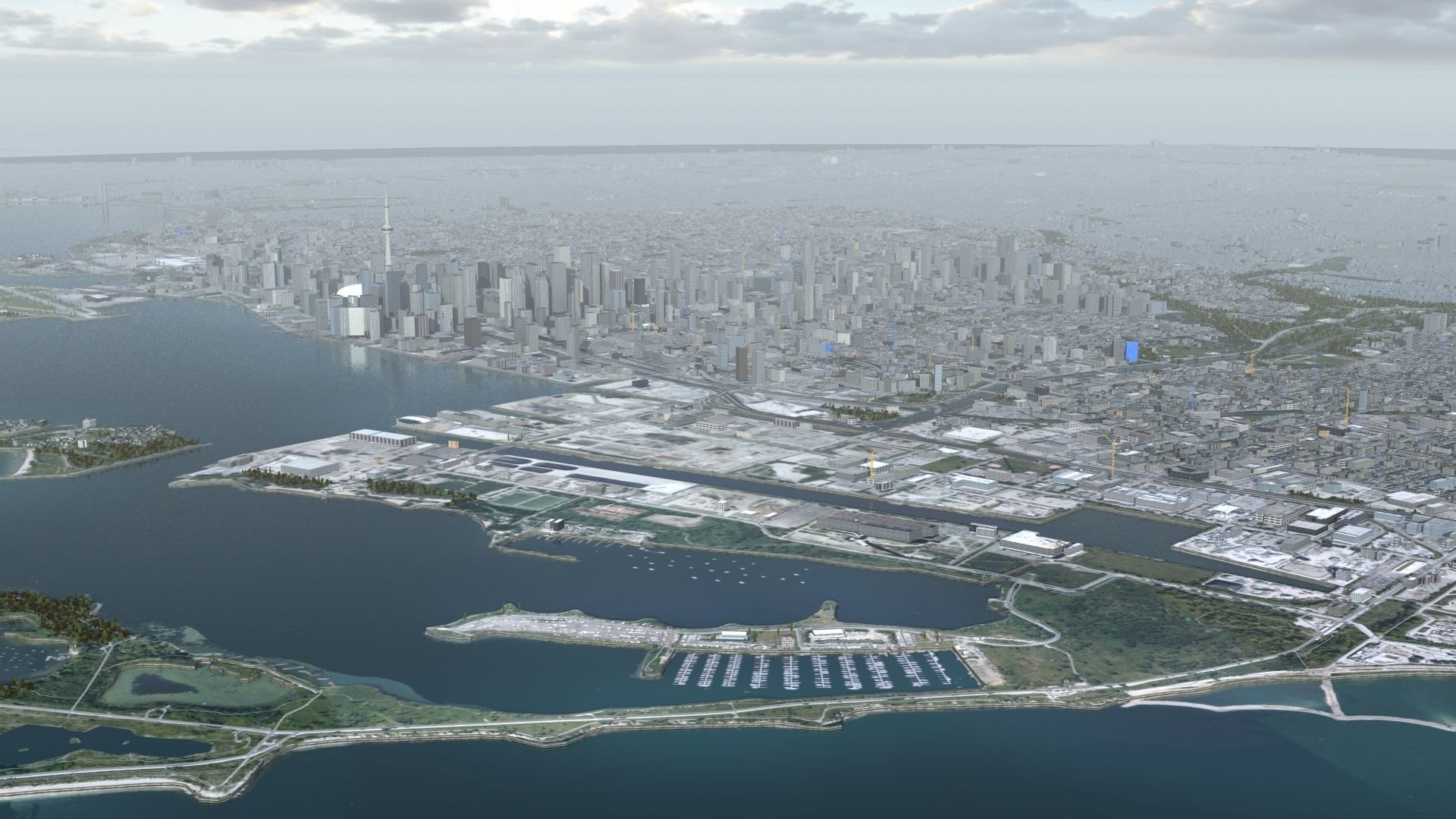 Toronto City Canada 3D model_16