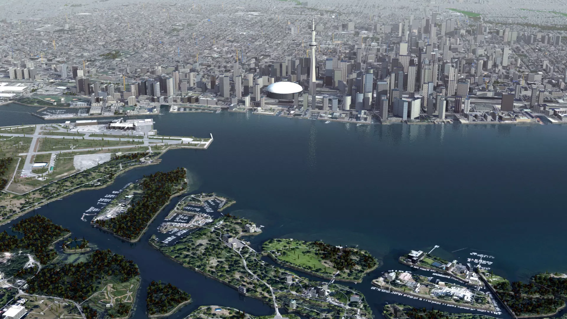 Toronto City Canada 3D model_0
