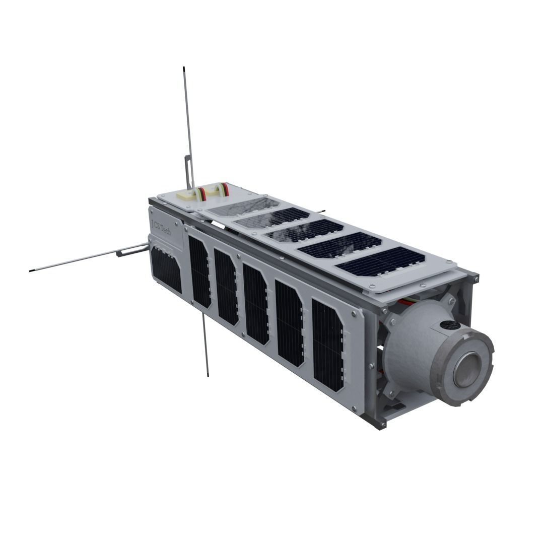 Cube Satellite - CubeSat 3D model_6