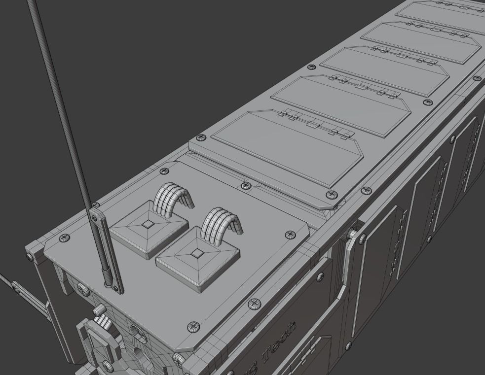 Cube Satellite - CubeSat 3D model_16