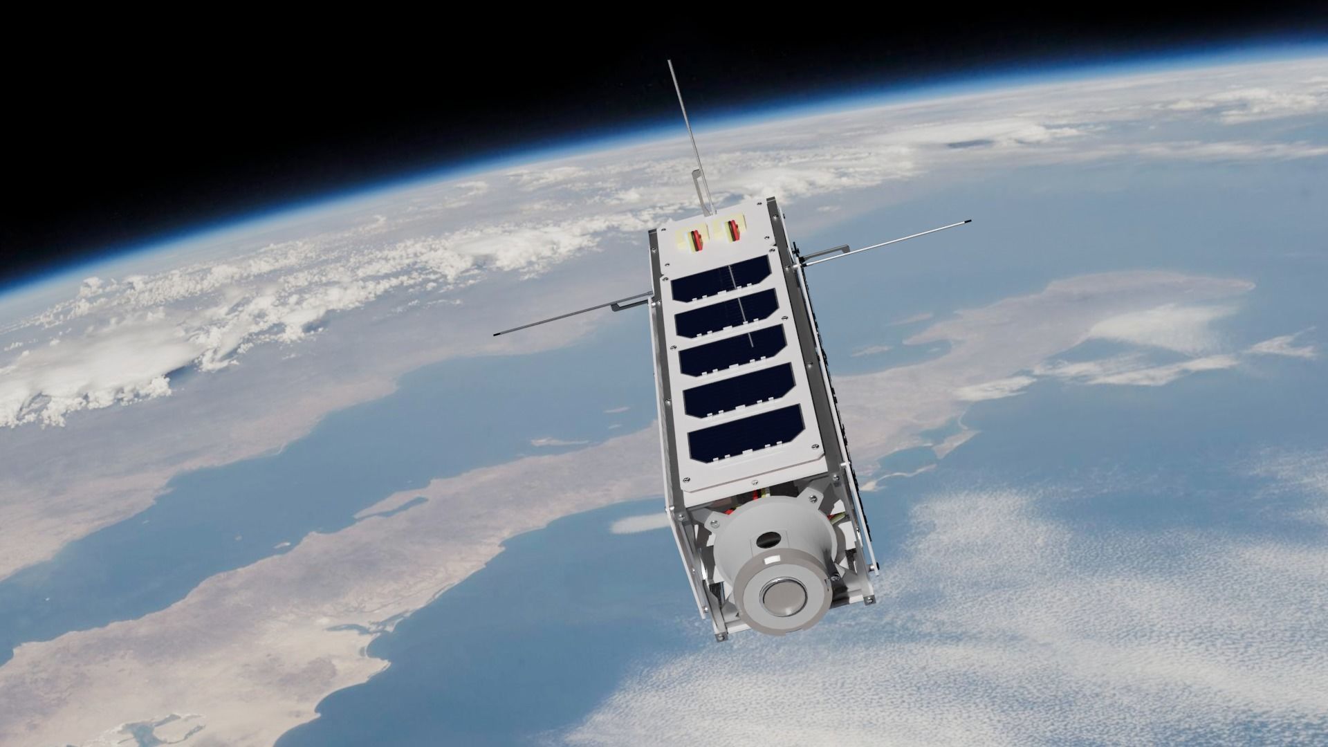 Cube Satellite - CubeSat 3D model_3