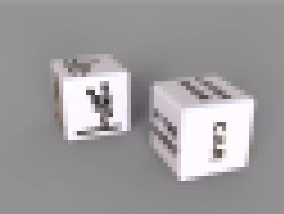 dice toy 3D print model_0