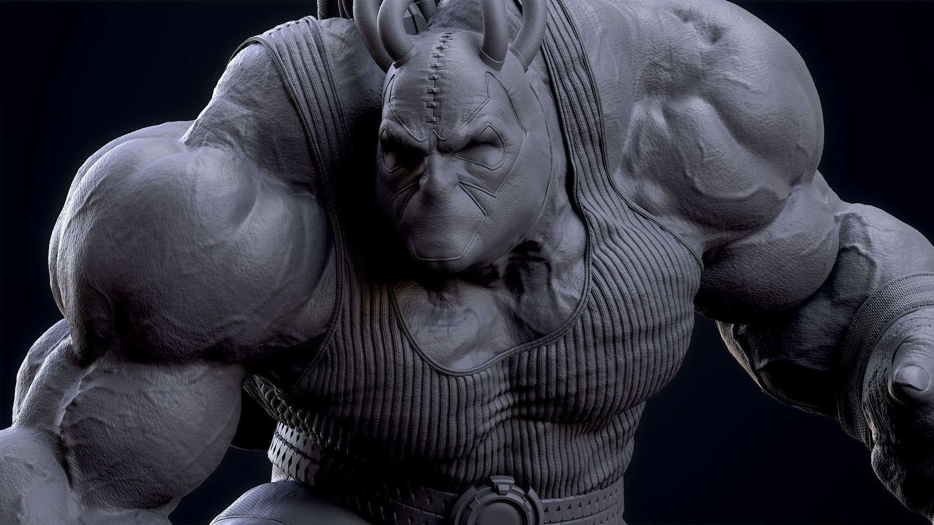 Bane 3D print 3D print model_19