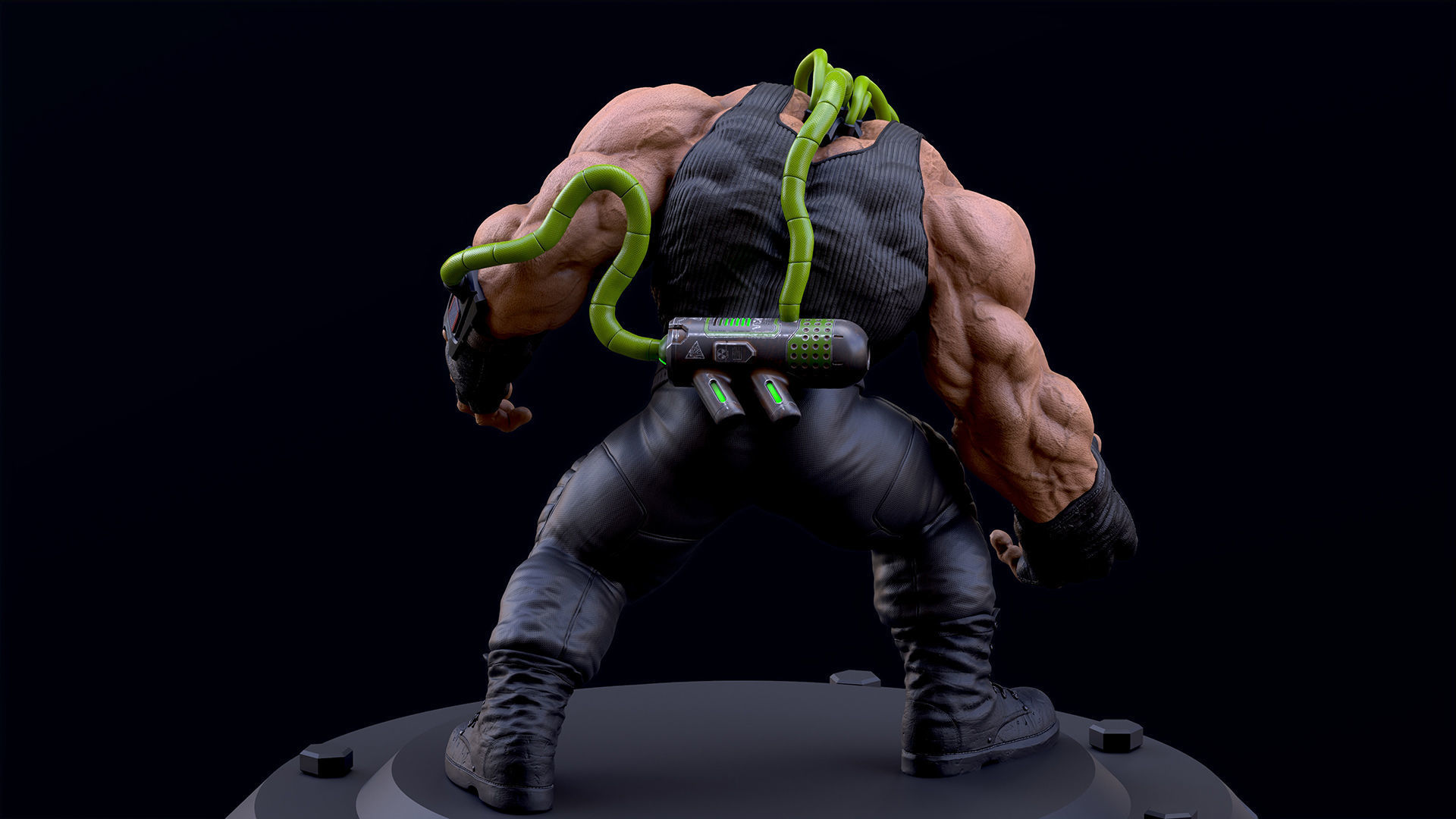 Bane 3D print 3D print model_21