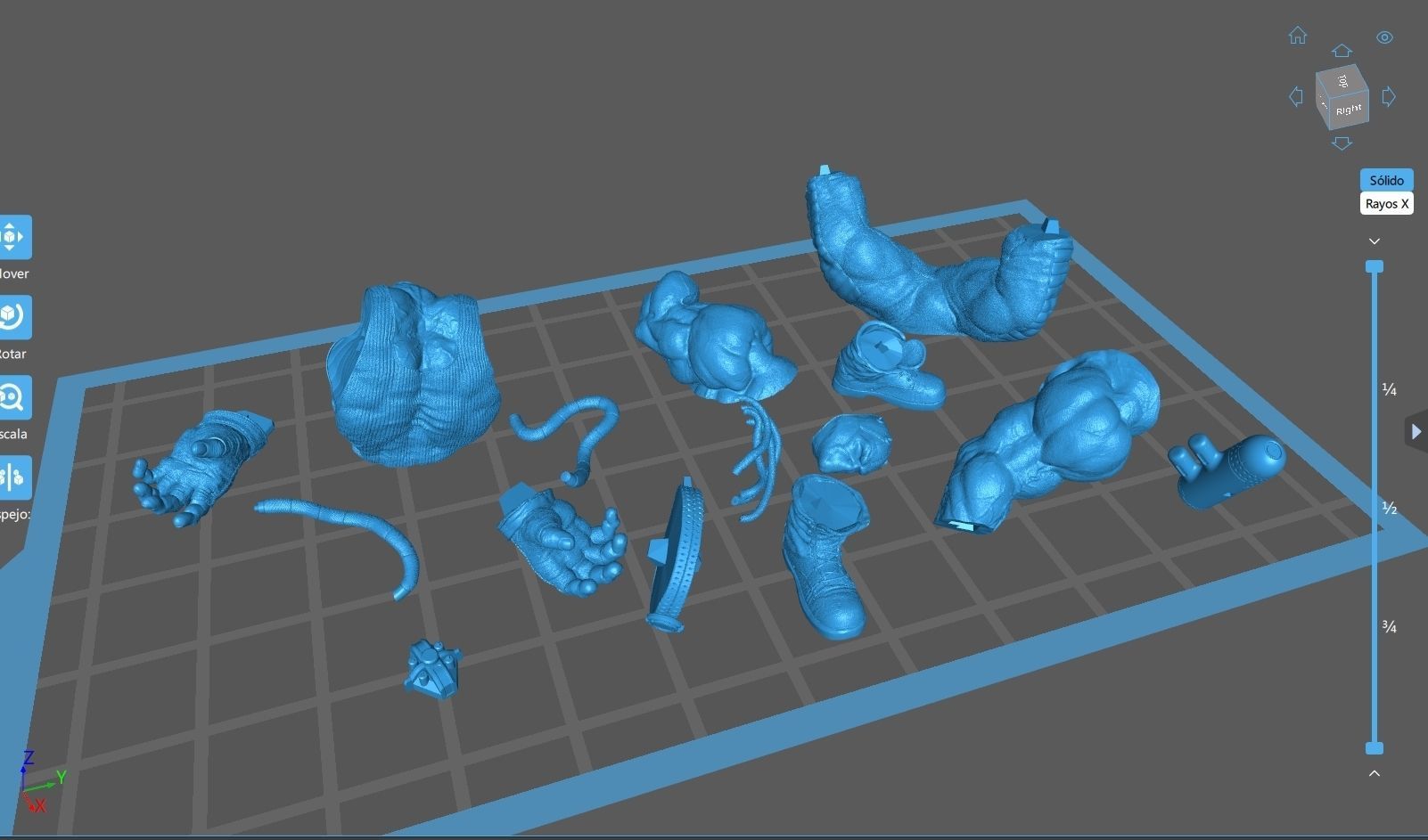 Bane 3D print 3D print model_28