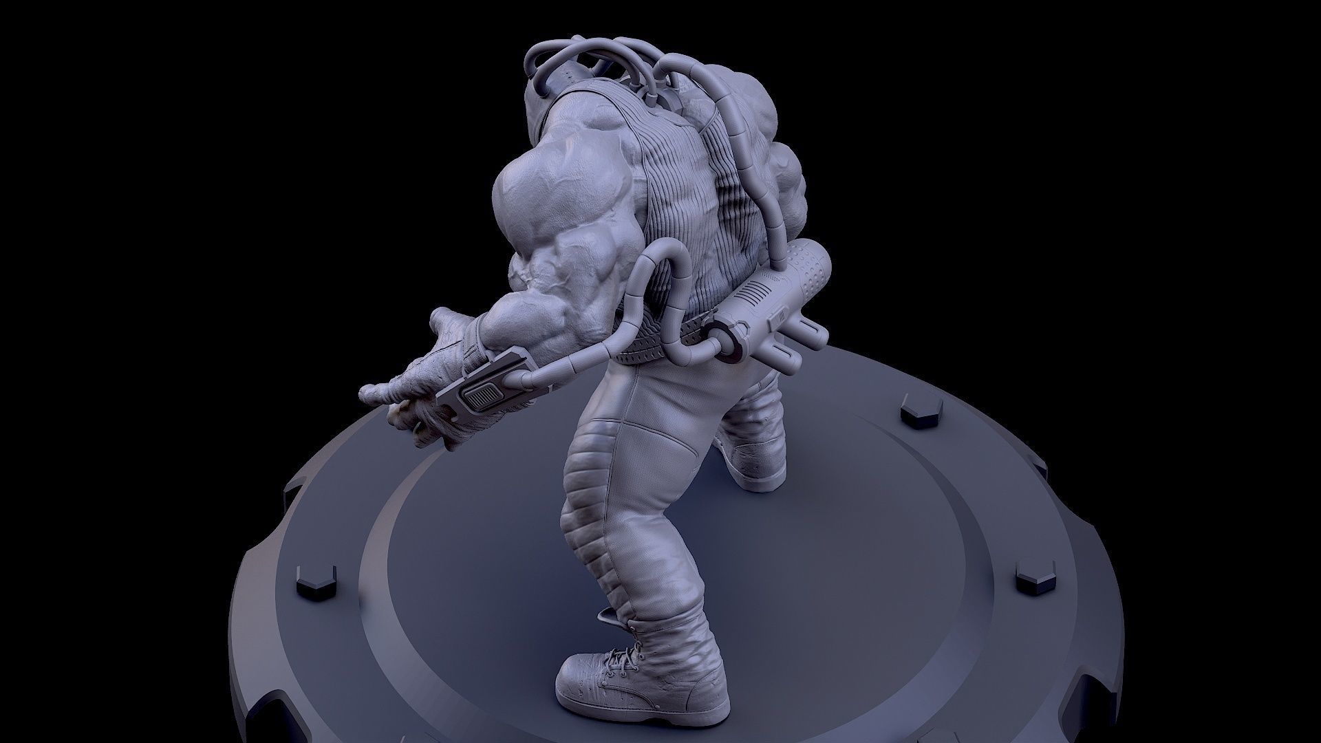 Bane 3D print 3D print model_6