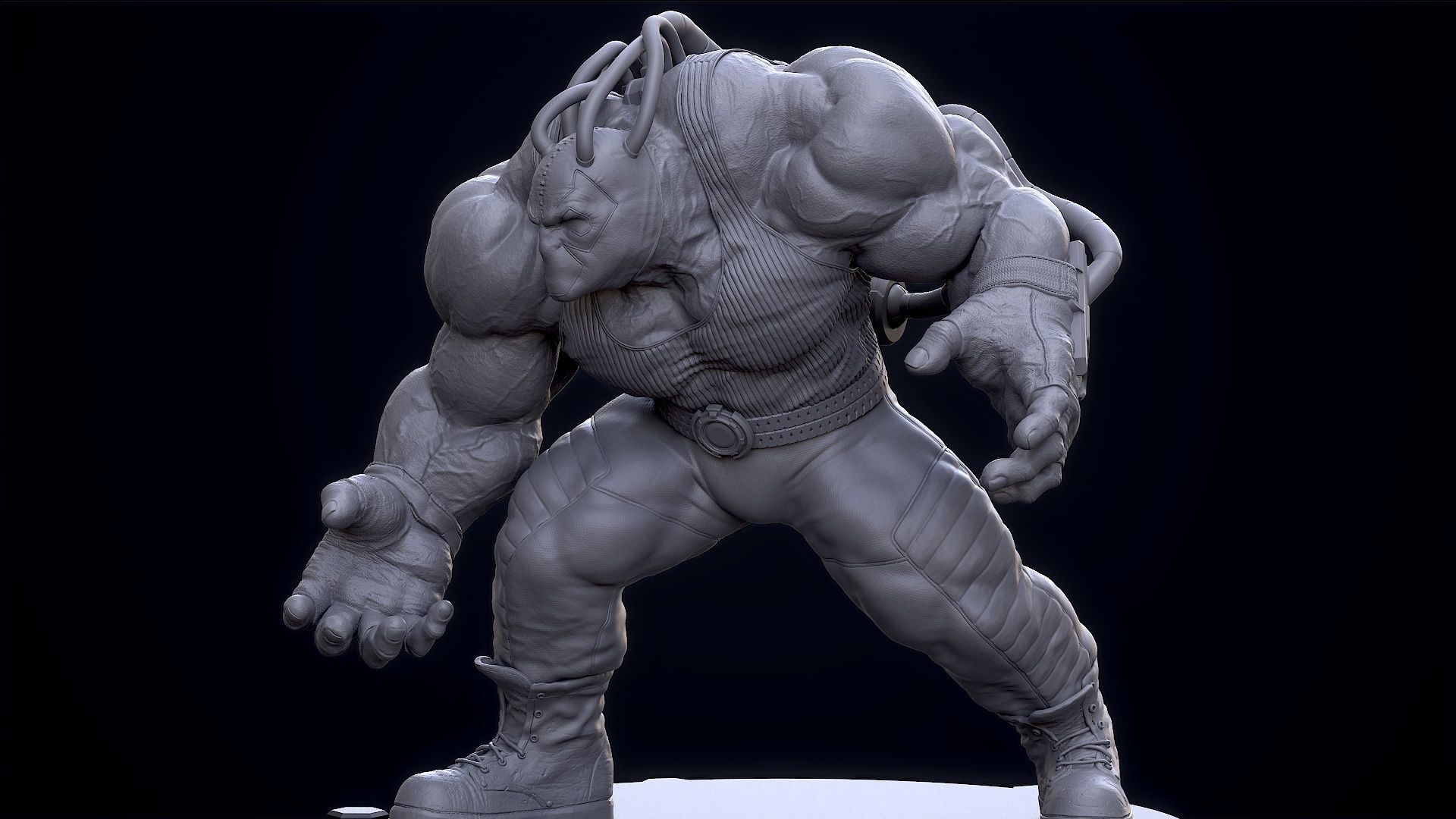 Bane 3D print 3D print model_11