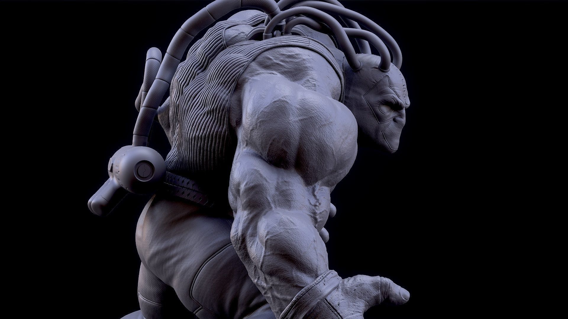 Bane 3D print 3D print model_14