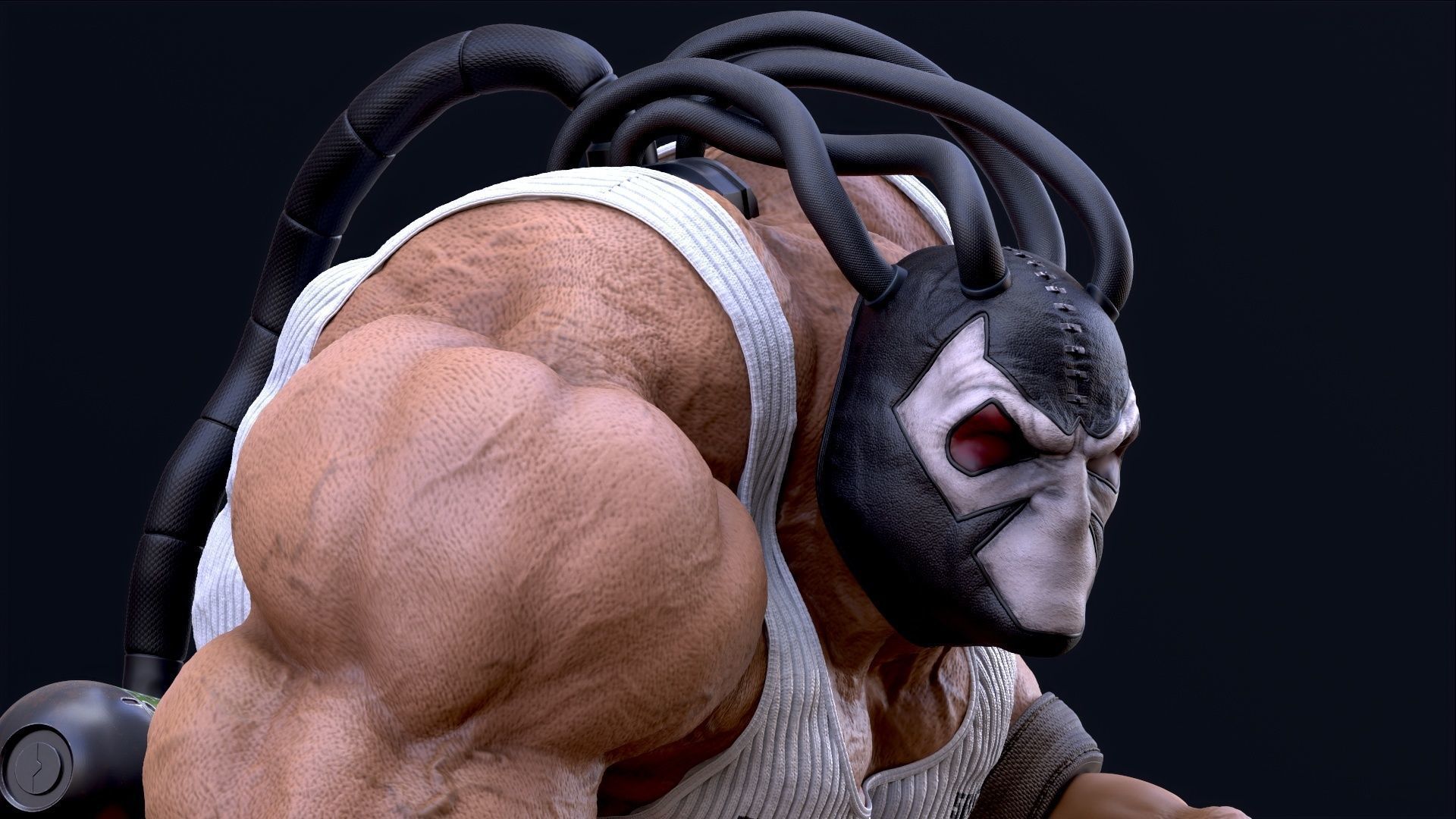 Bane 3D print 3D print model_23