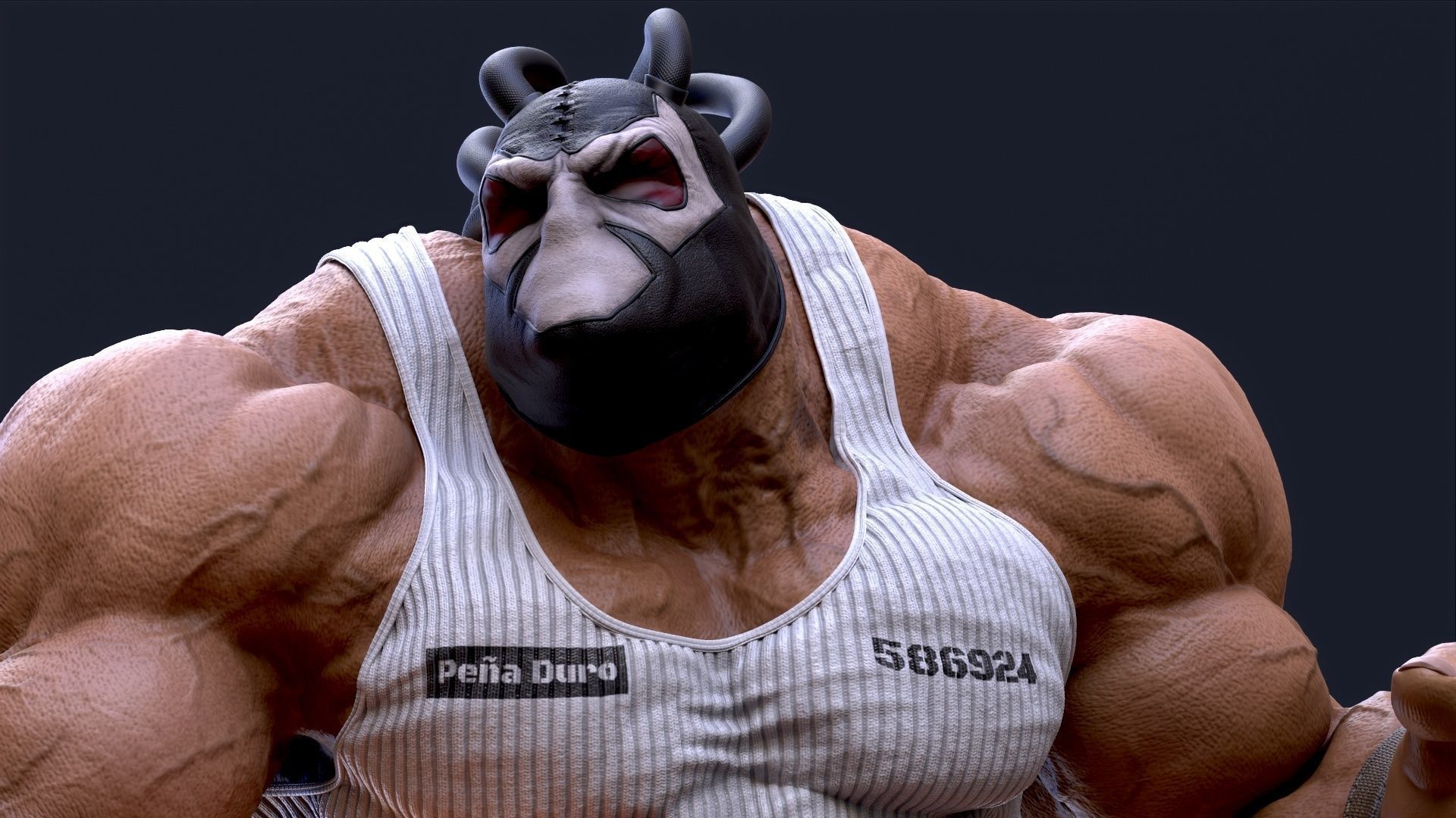 Bane 3D print 3D print model_22