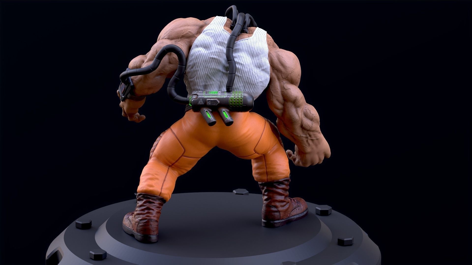 Bane 3D print 3D print model_20
