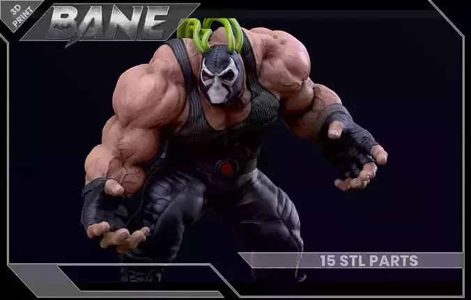 Bane 3D print 3D print model