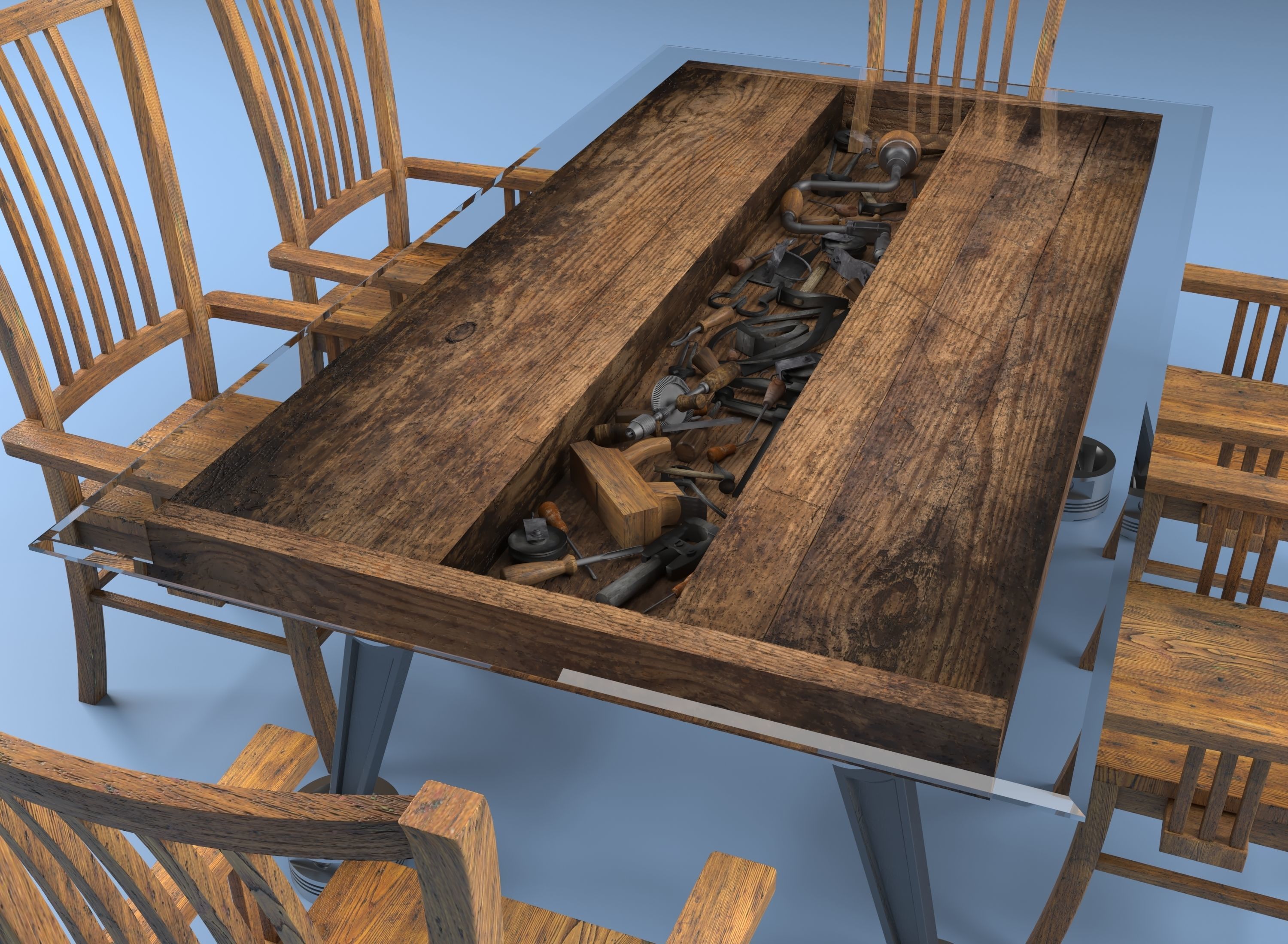 Special Design Table 3D model_6