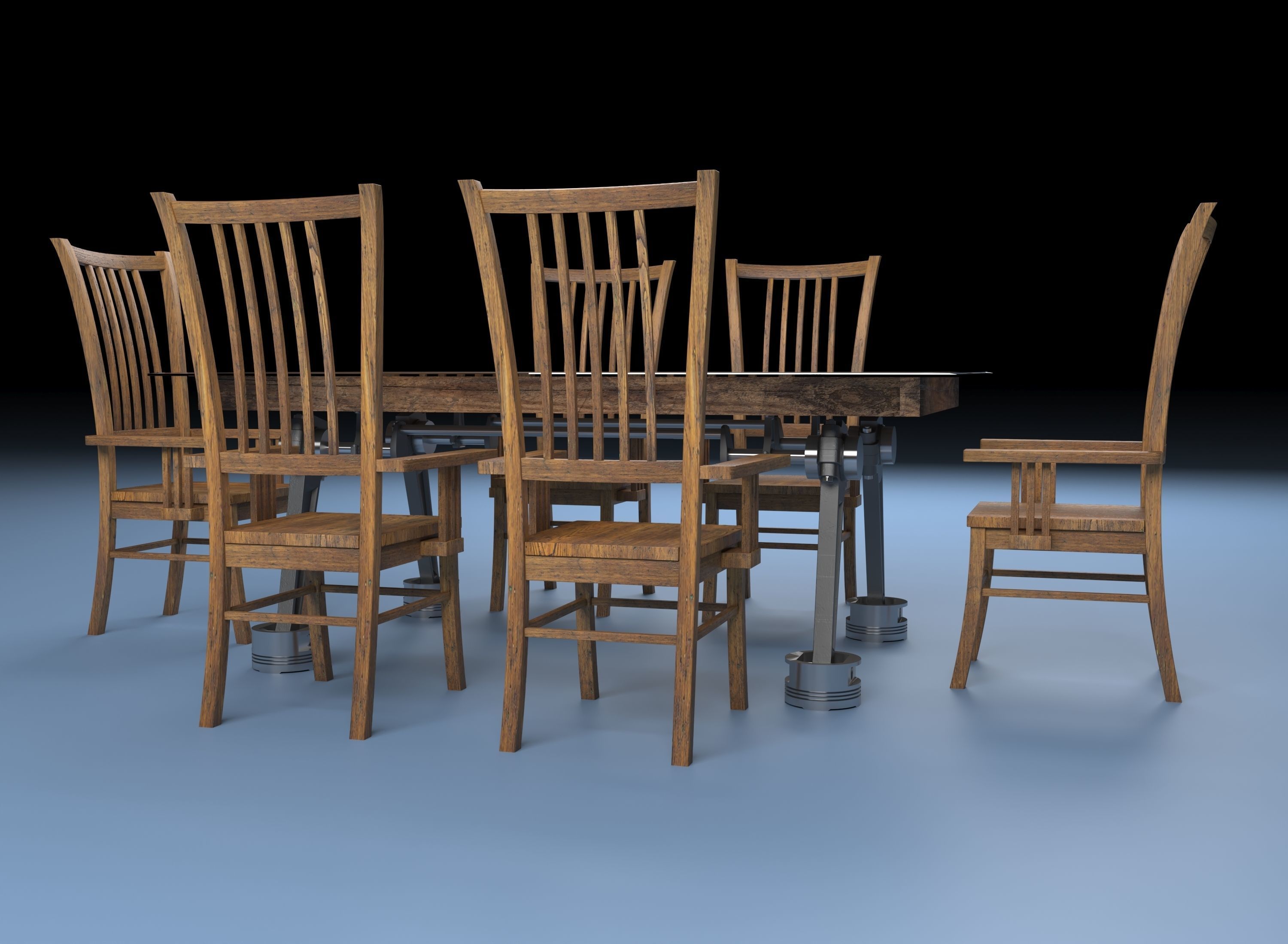 Special Design Table 3D model_4