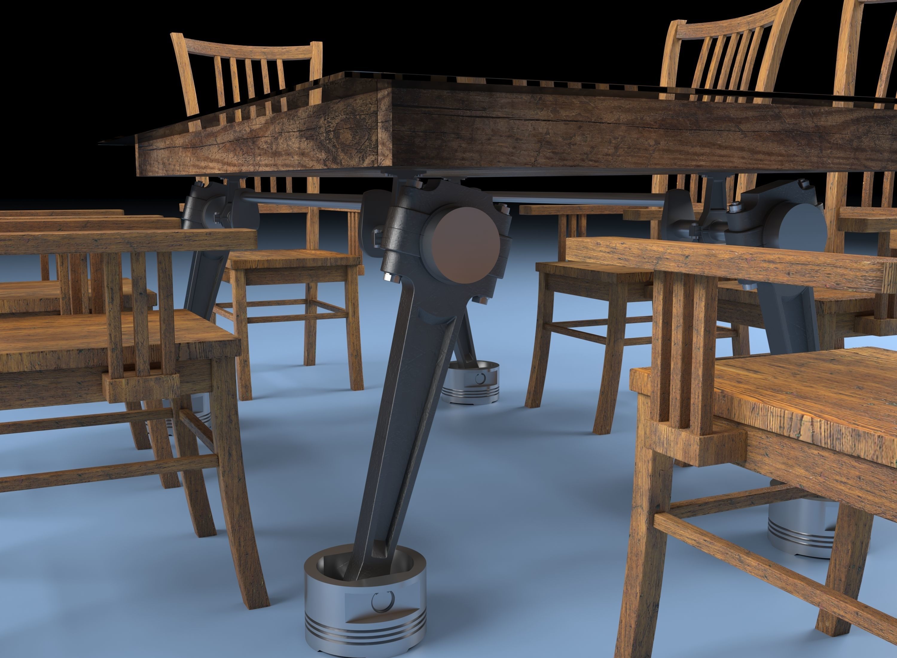 Special Design Table 3D model_2