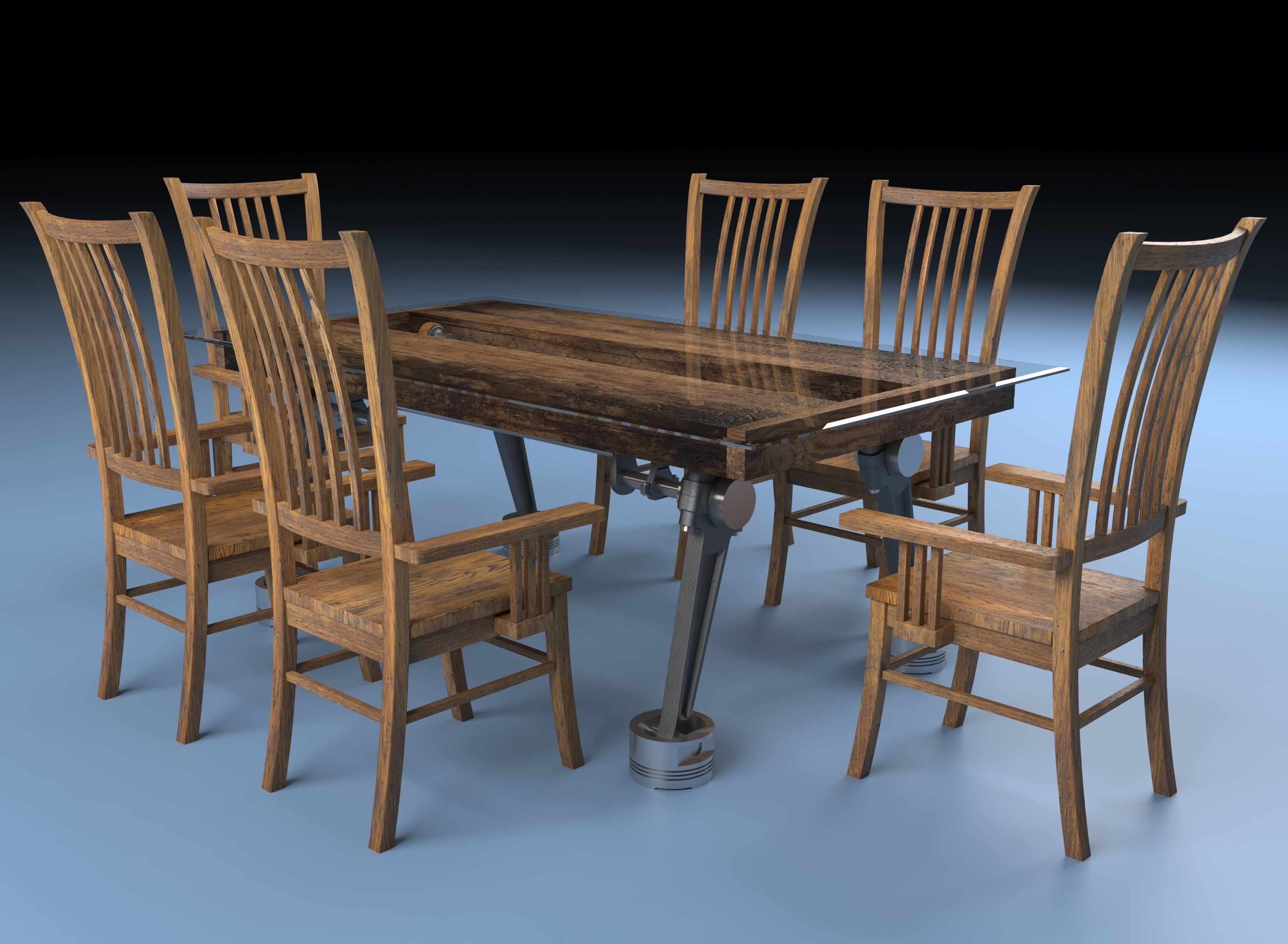 Special Design Table 3D model_9