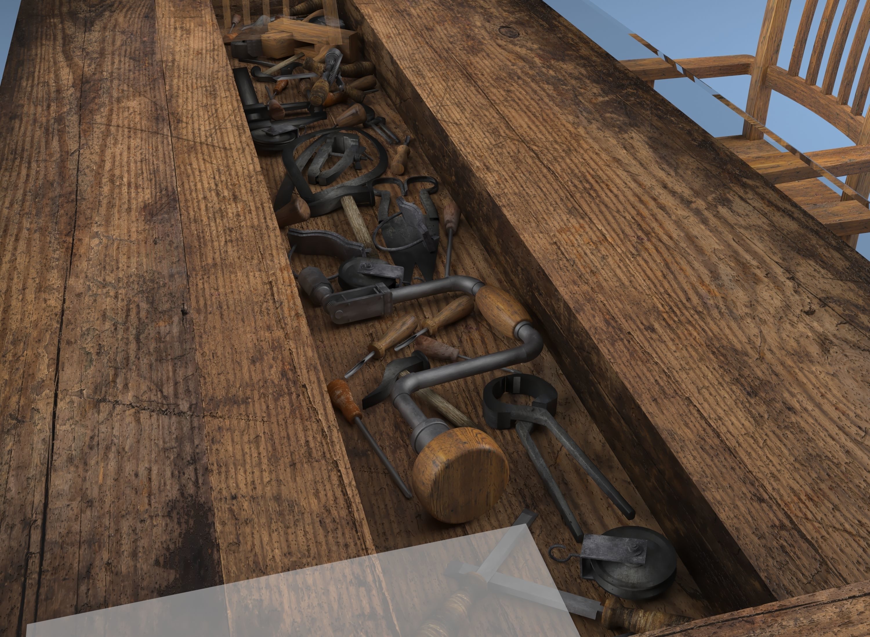 Special Design Table 3D model_8