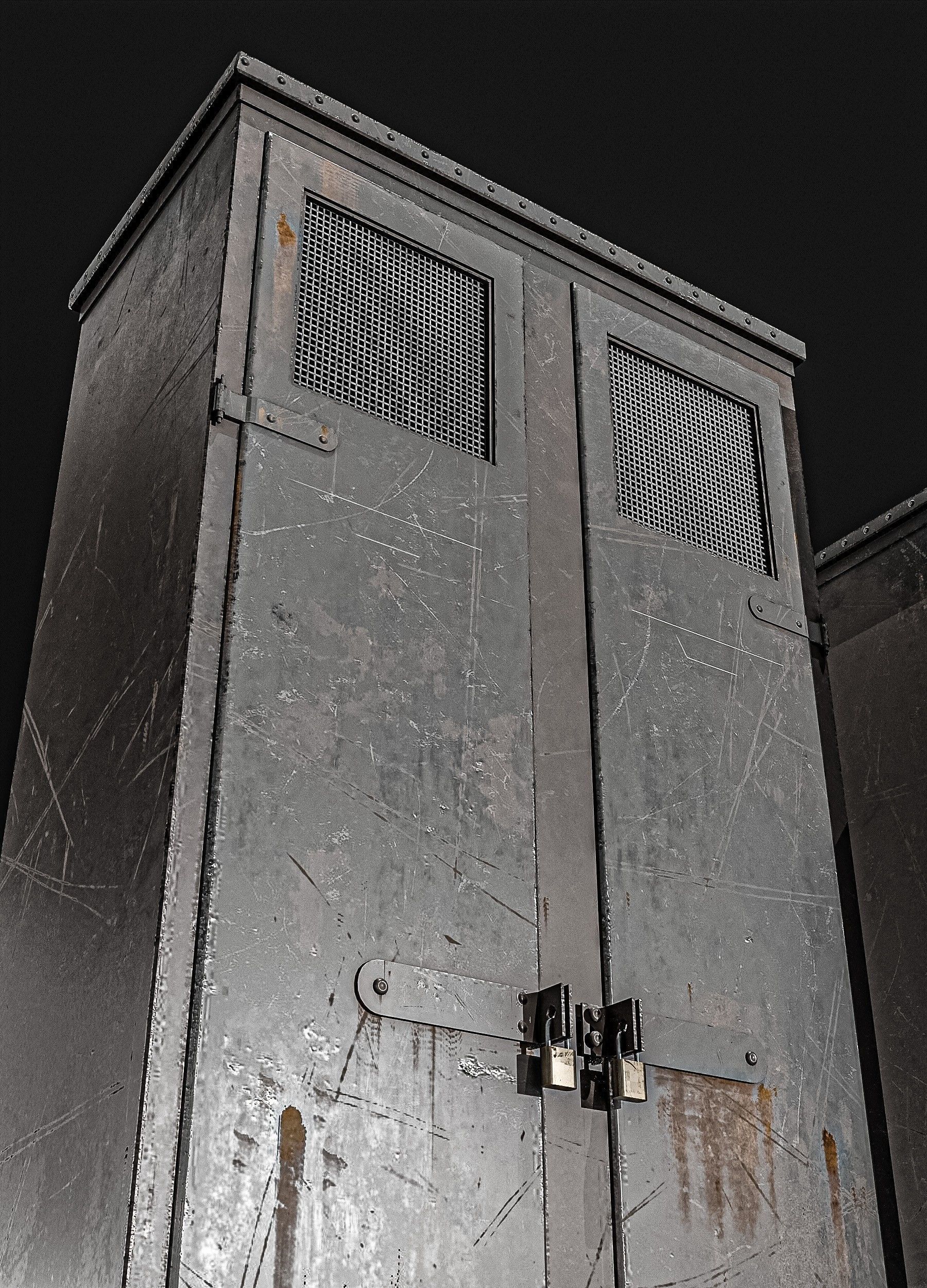 Military Locker Pack 2 Low-poly 3D model_13