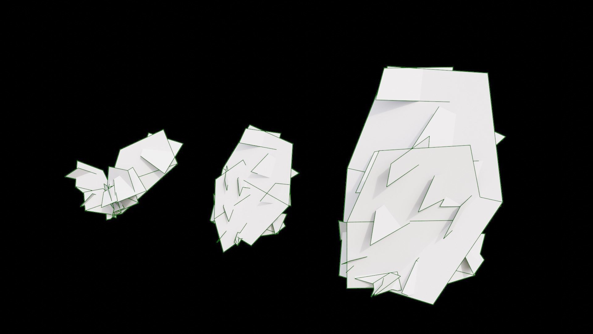 Wild Flower Grass 3D model_39