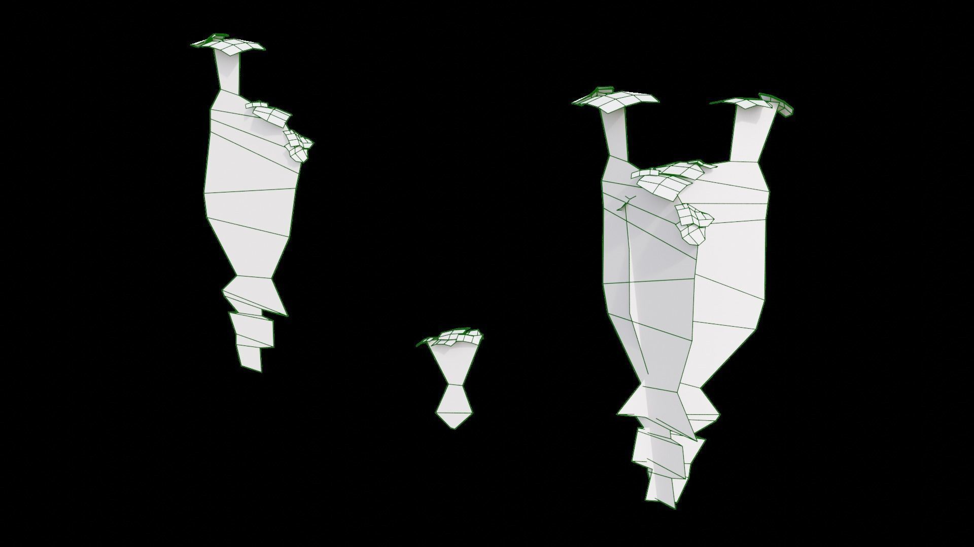 Wild Flower Grass 3D model_34