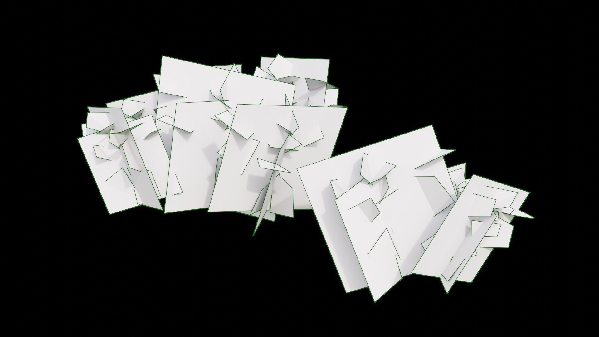 Wild Flower Grass 3D model_46