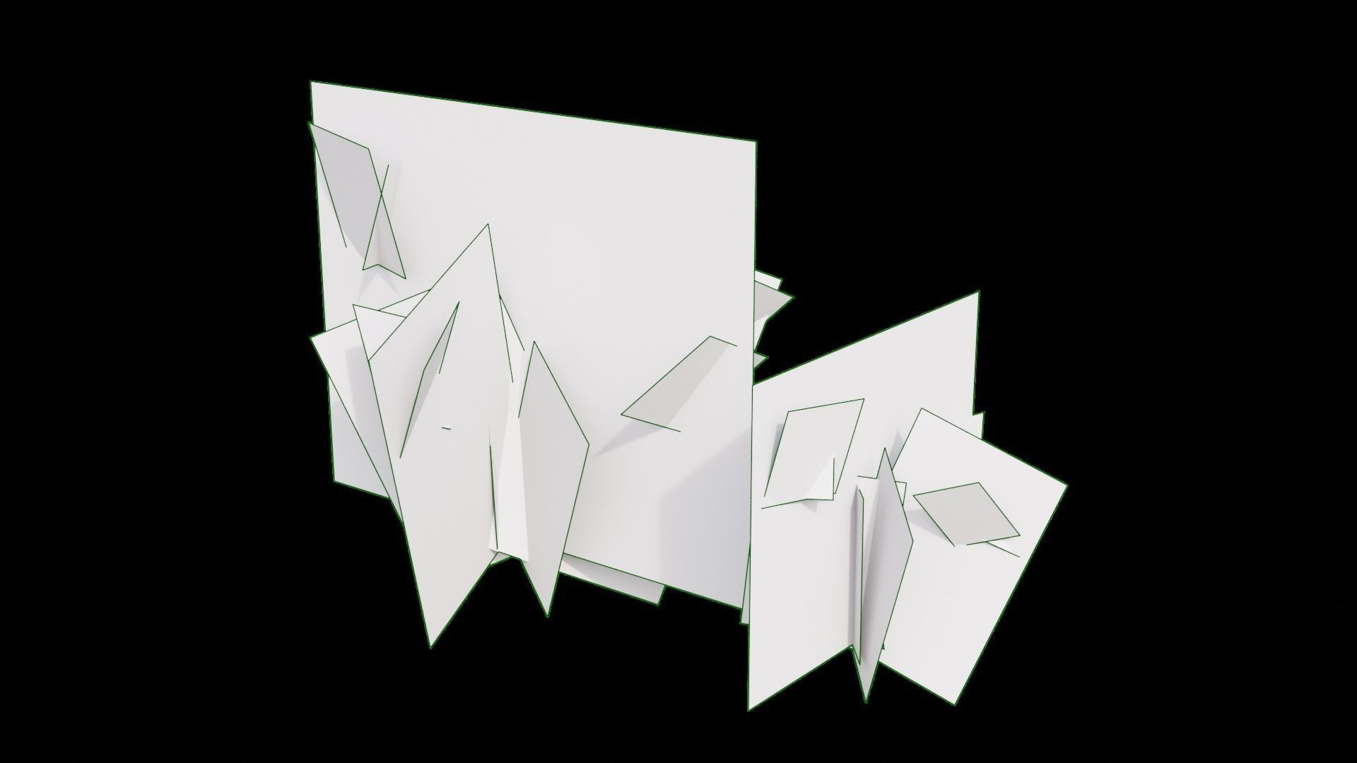 Wild Flower Grass 3D model_33