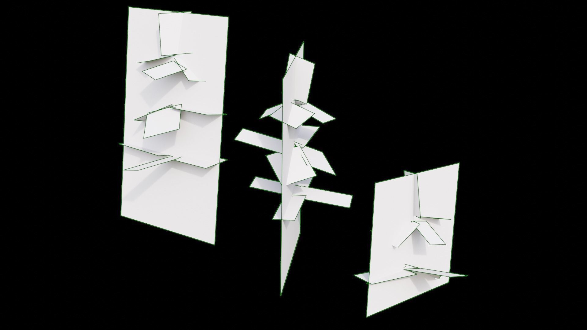 Wild Flower Grass 3D model_43