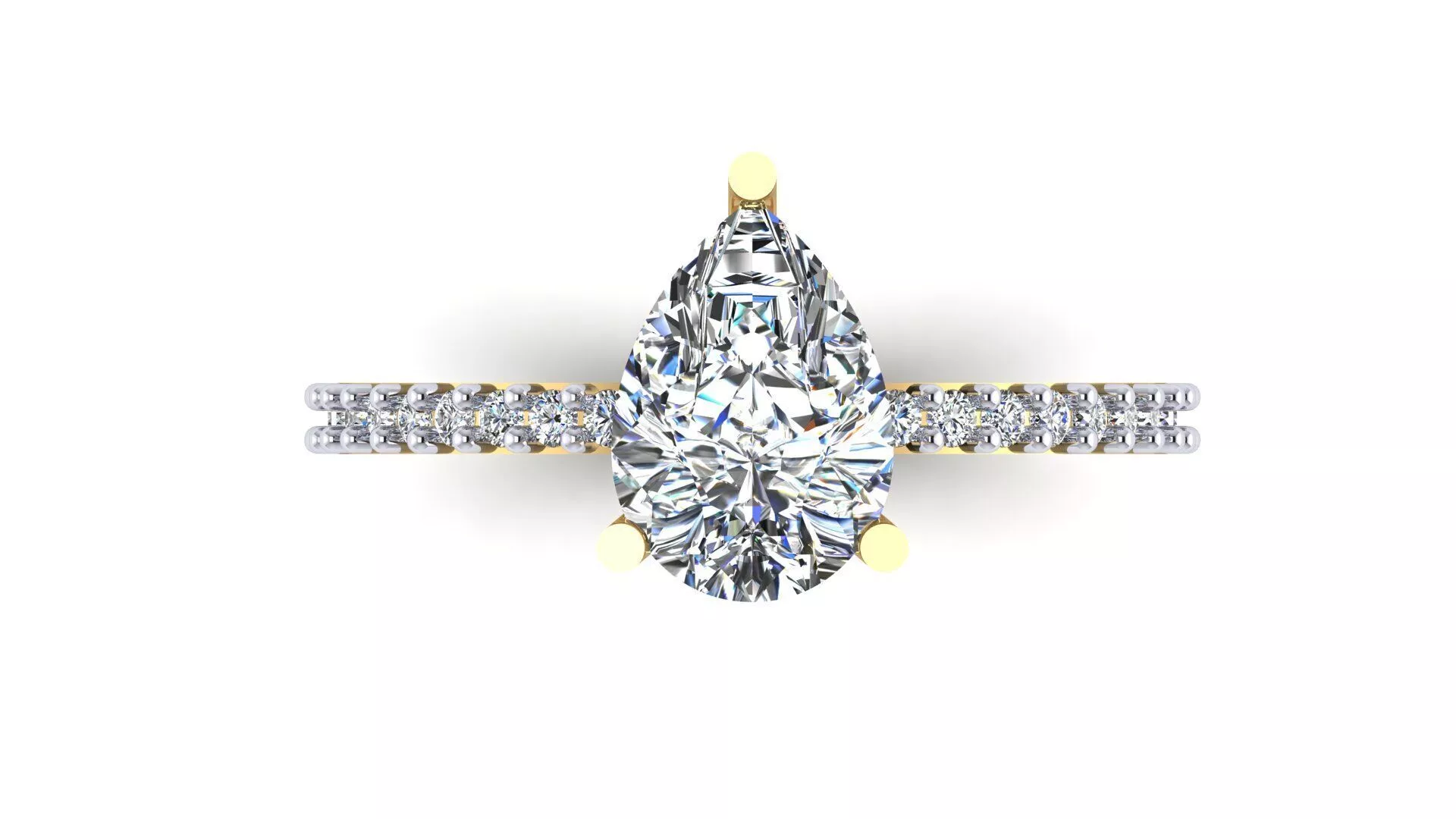 pear ring Free 3D print model