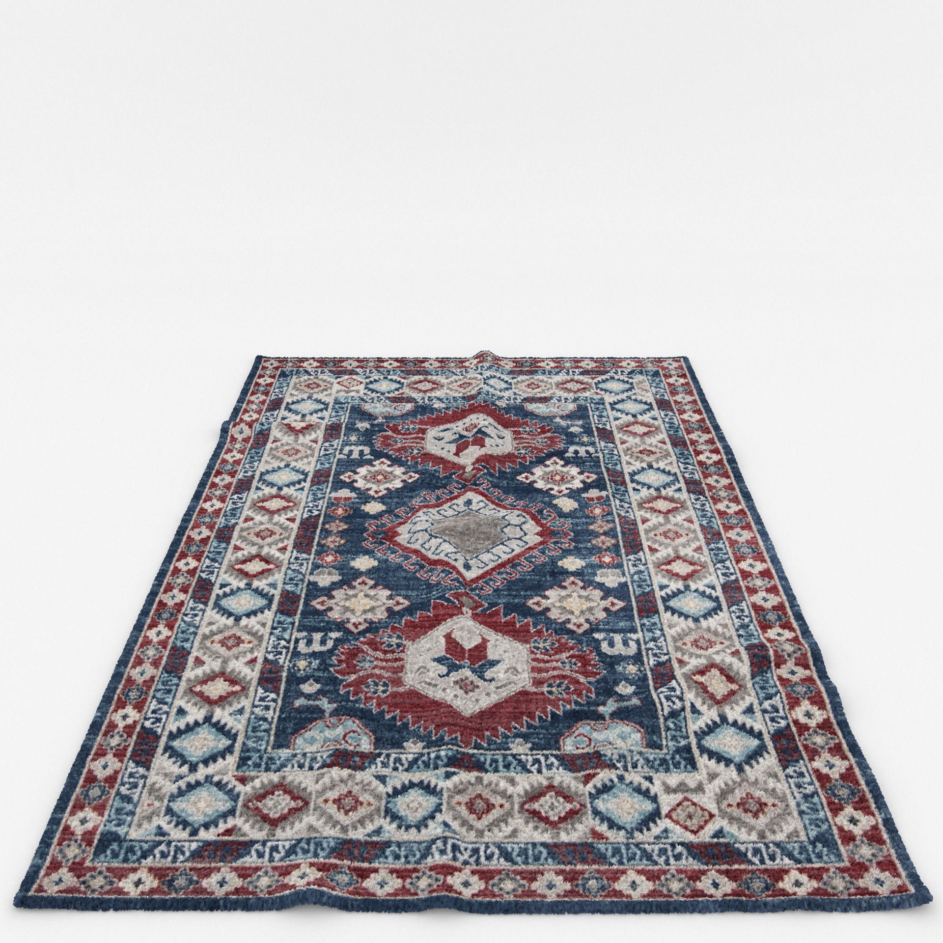 Rugs No 683 Low-poly 3D model_4