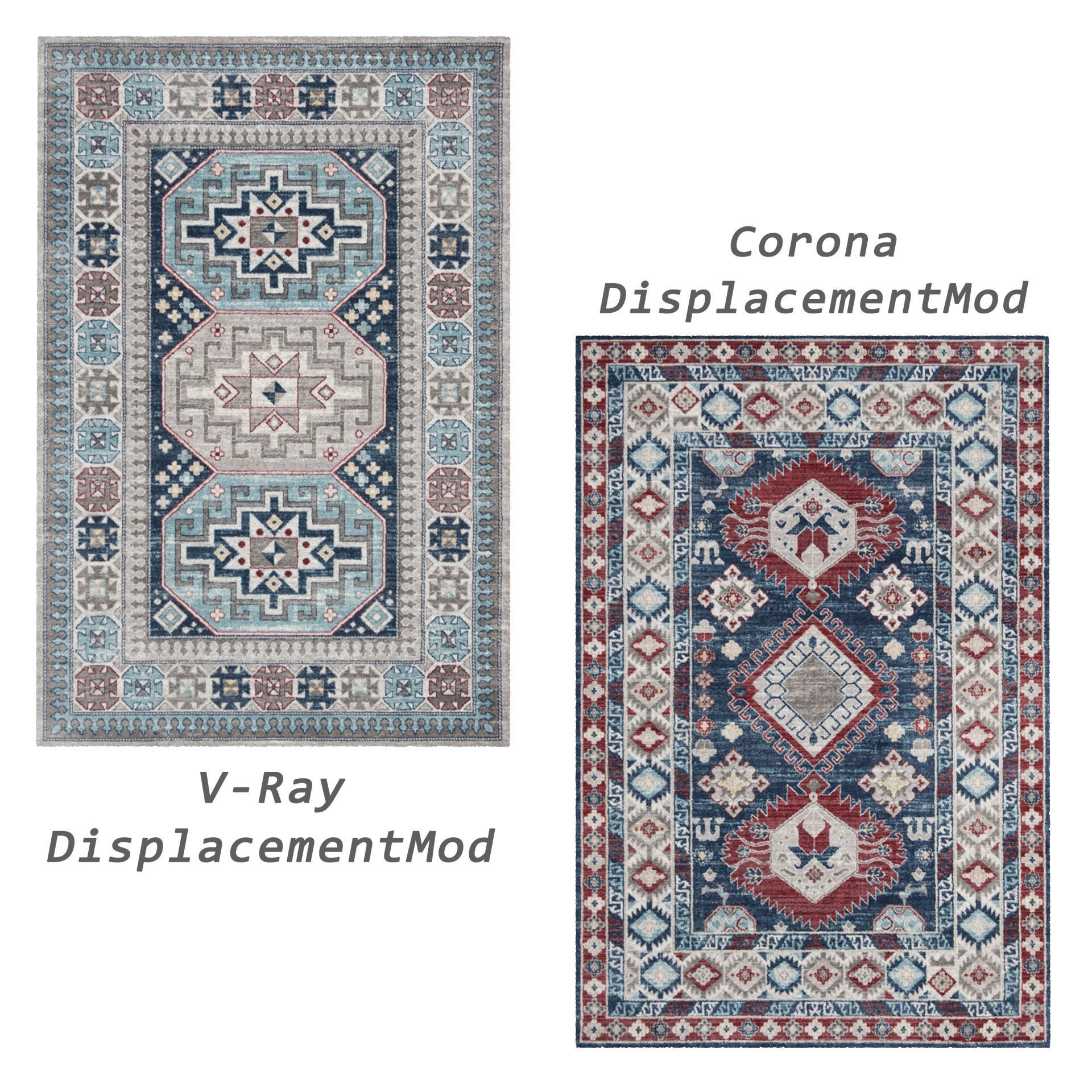 Rugs No 683 Low-poly 3D model_2