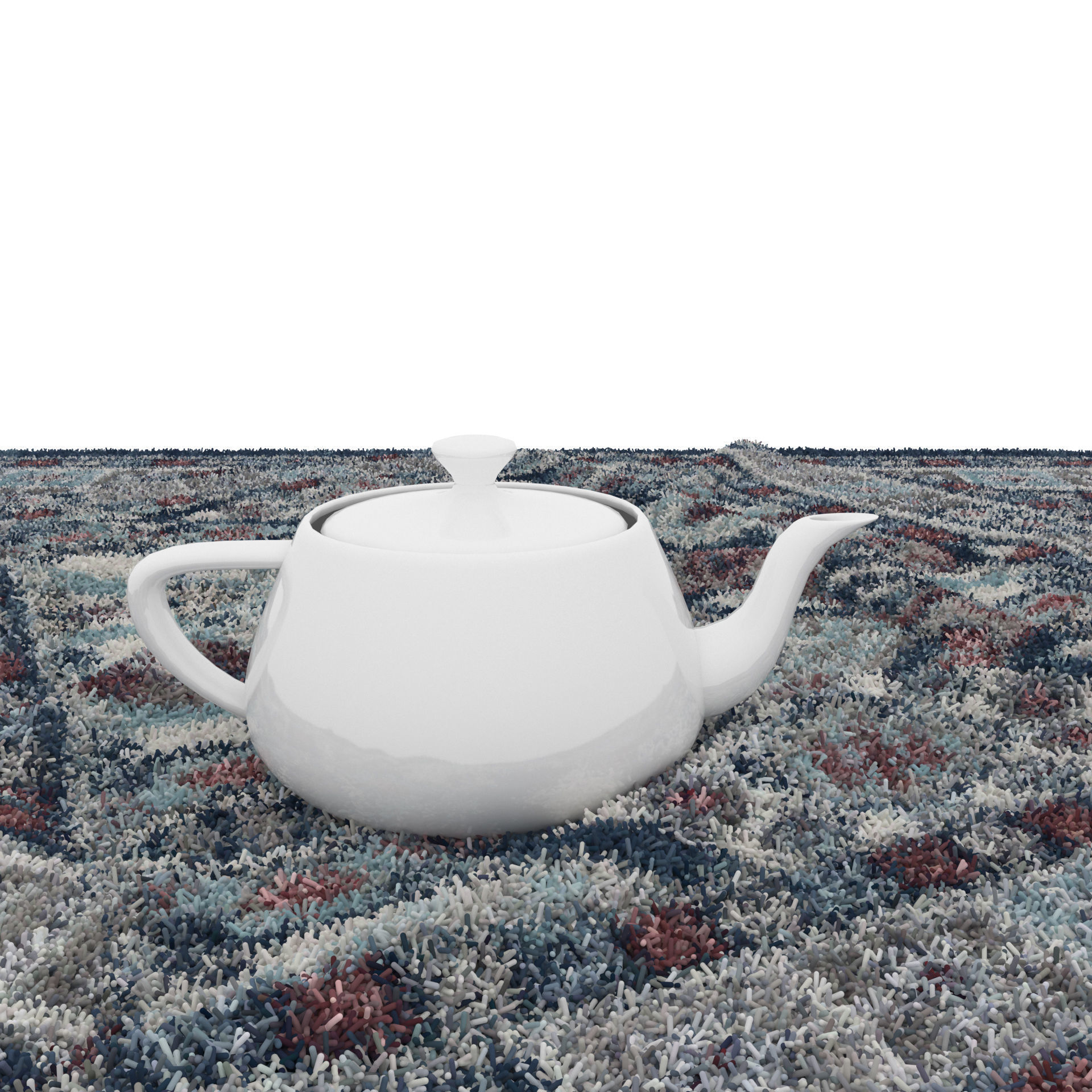 Rugs No 683 Low-poly 3D model_7