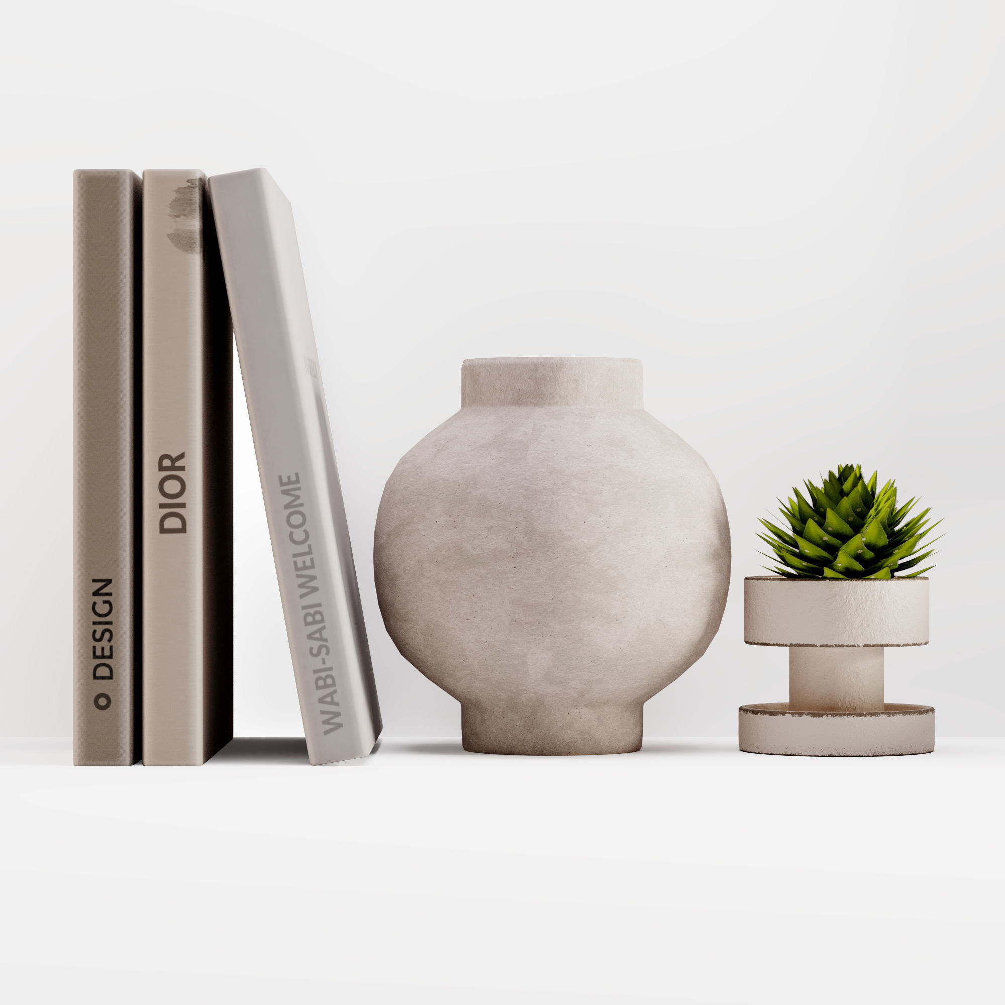 Decorative Set 05 3D model_4