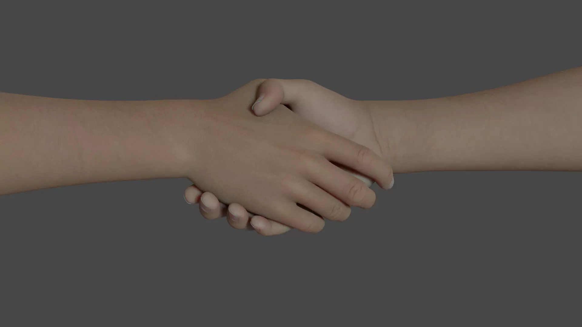 HAND-033 Handshake 3D model_0