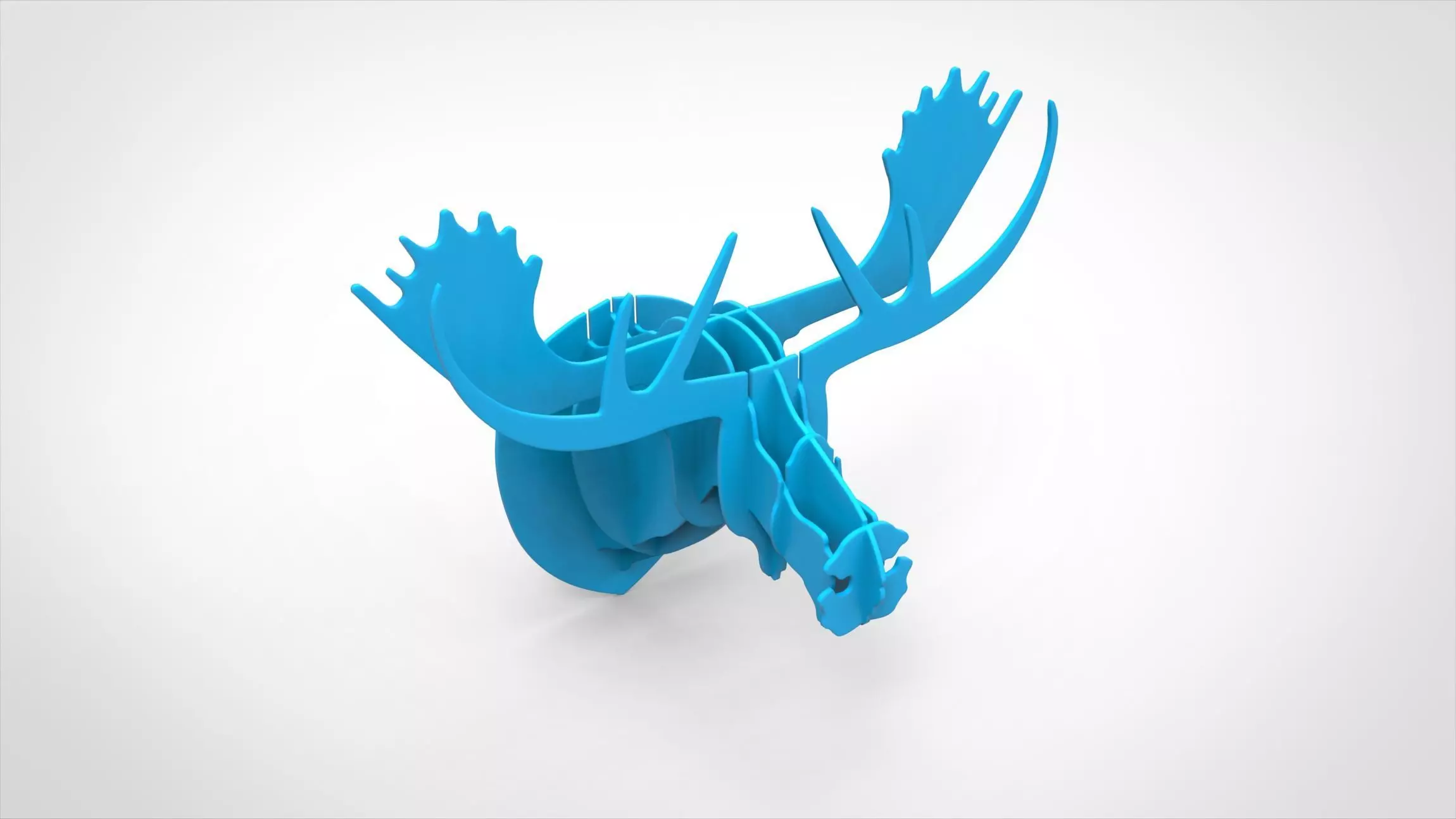 3D moose for home decor 3D model