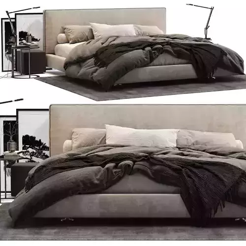 Richard Bed Set 3D model