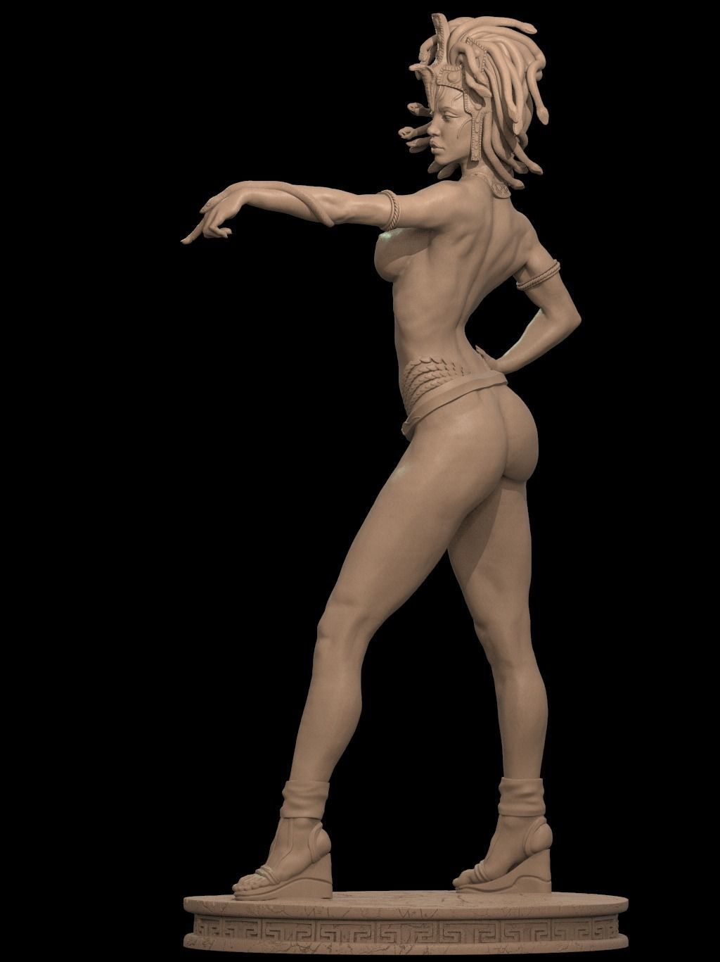 Medusa NSFW 3D Print 3D print model_4