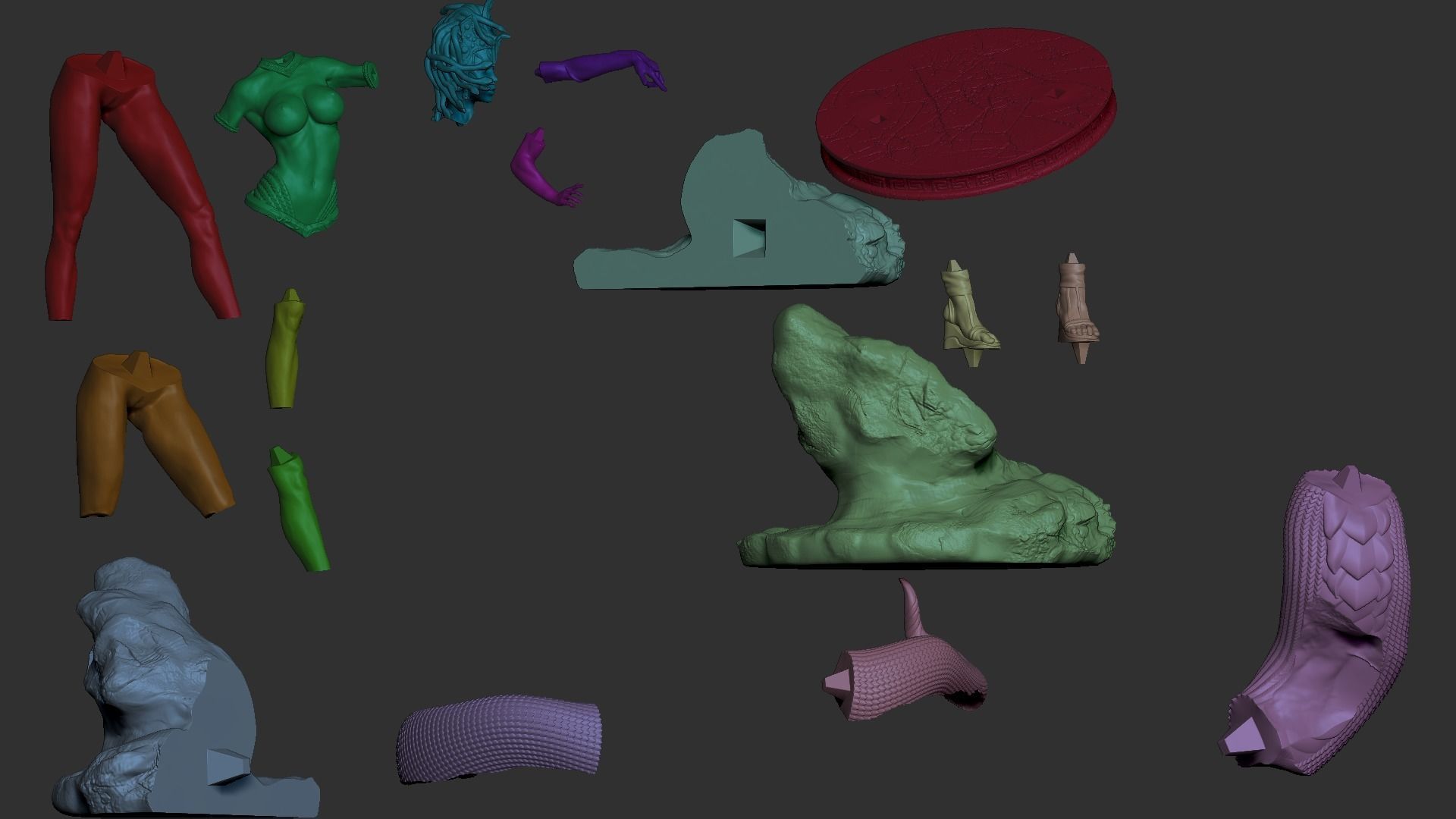 Medusa NSFW 3D Print 3D print model_10