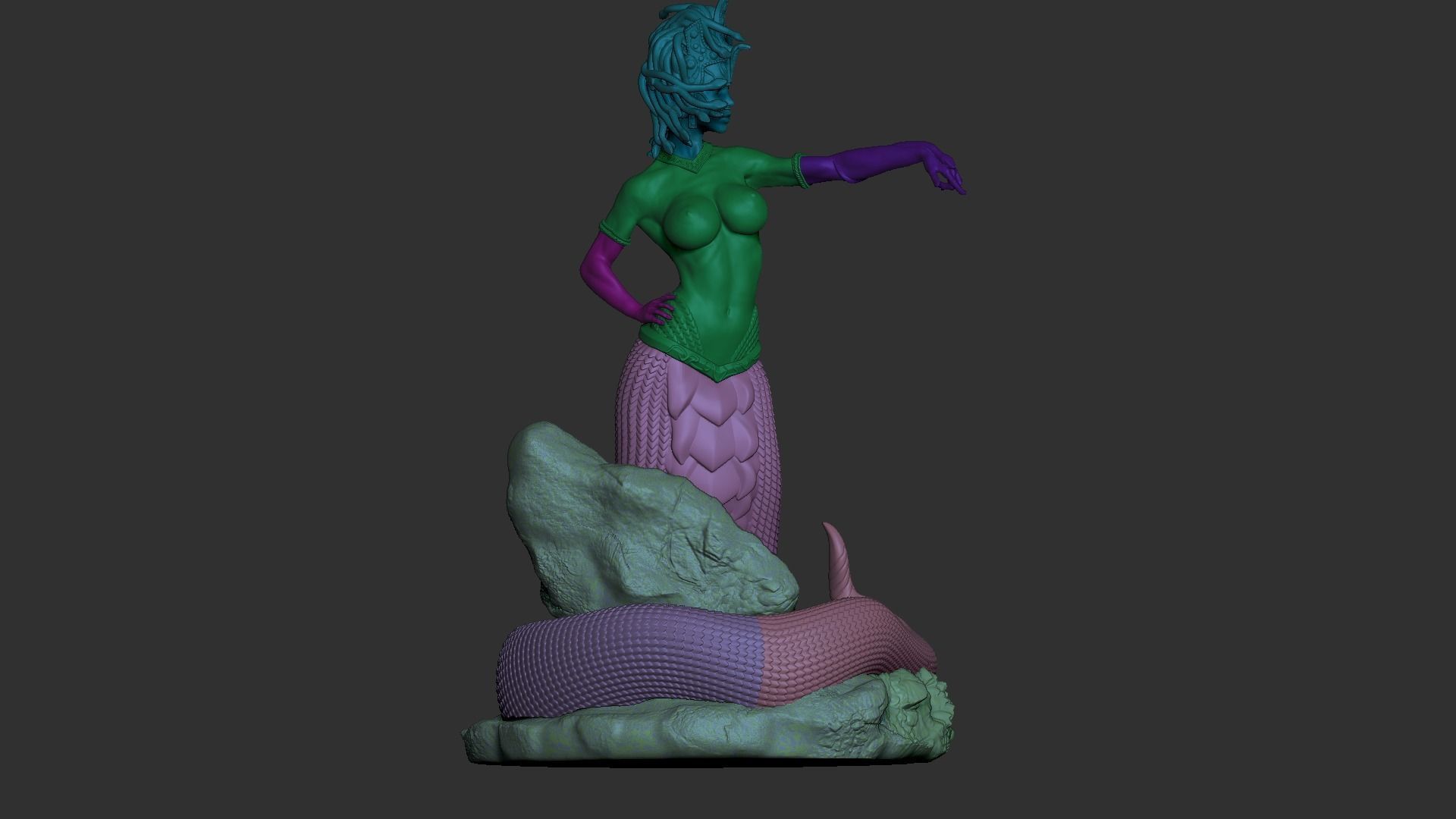 Medusa NSFW 3D Print 3D print model_8