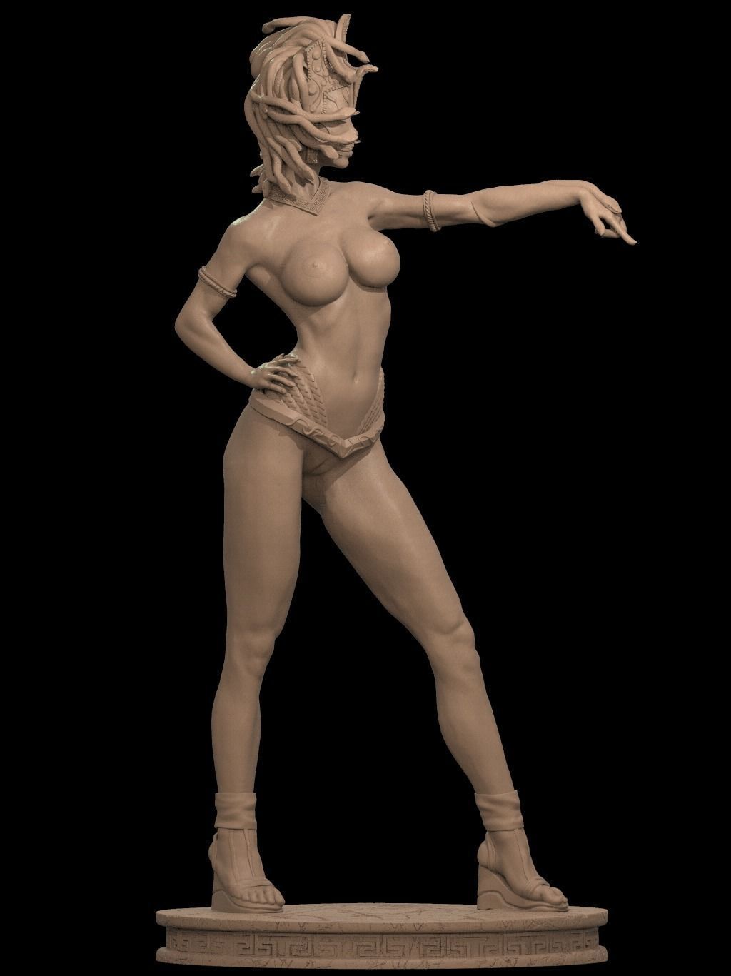 Medusa NSFW 3D Print 3D print model_7