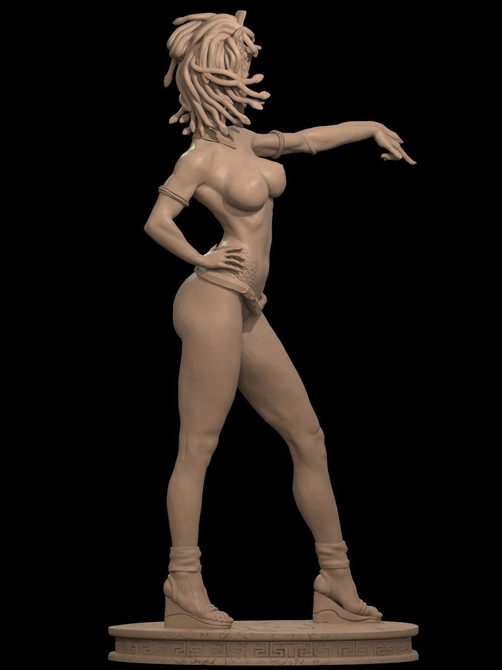 Medusa NSFW 3D Print 3D print model_6