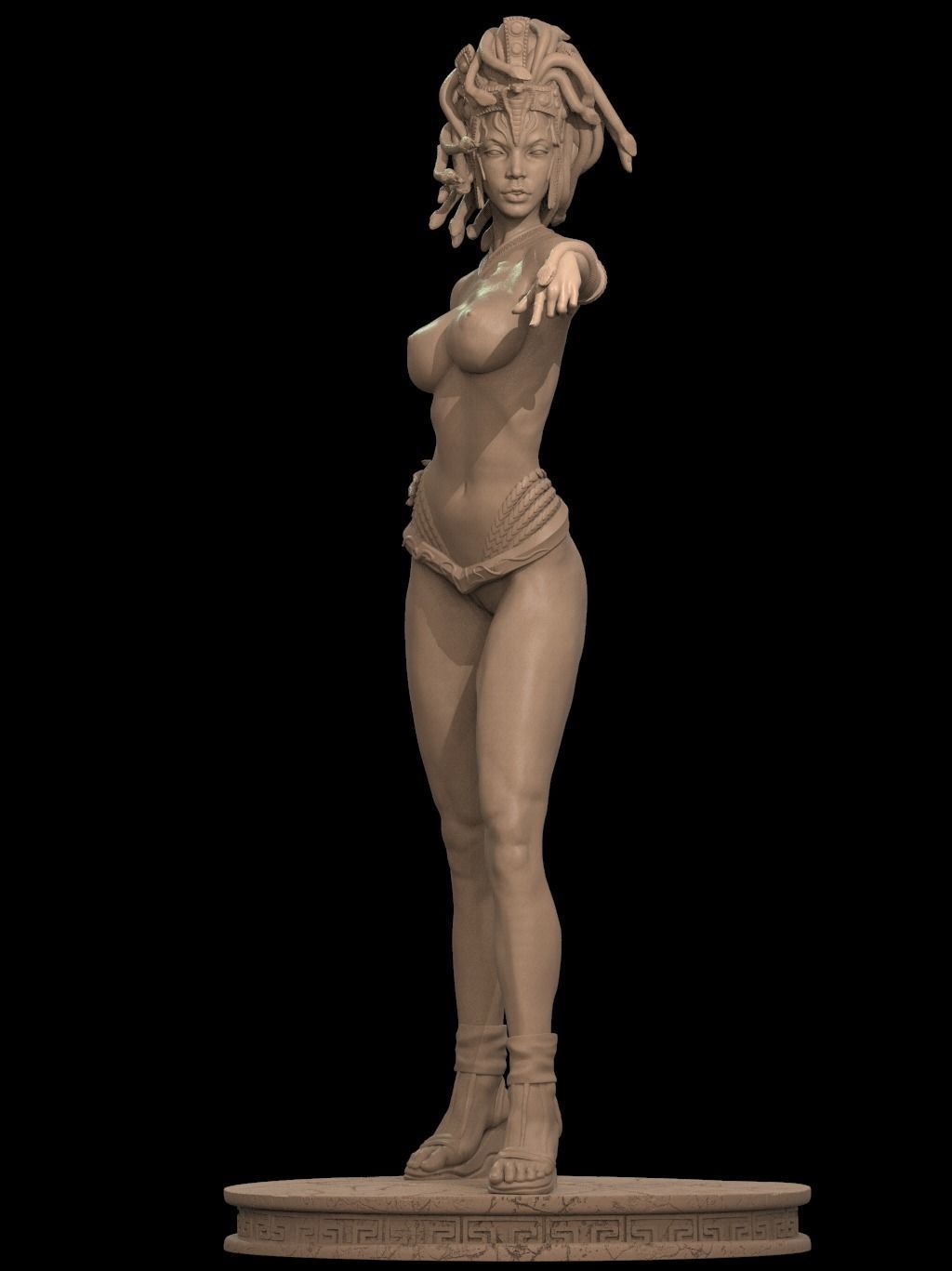 Medusa NSFW 3D Print 3D print model_3
