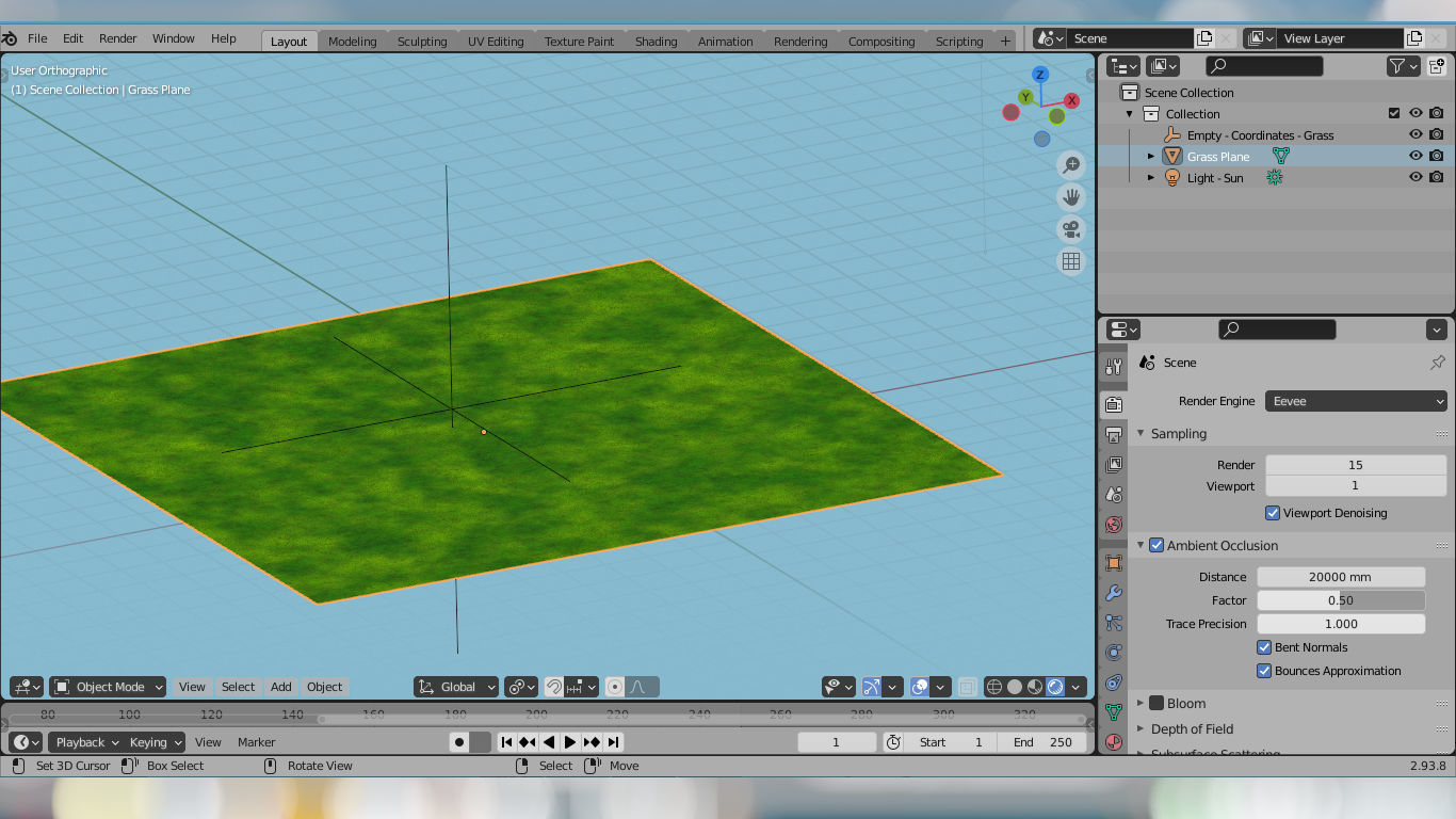 For Anime in Blender - 4 Rock Shaders 3D model_14