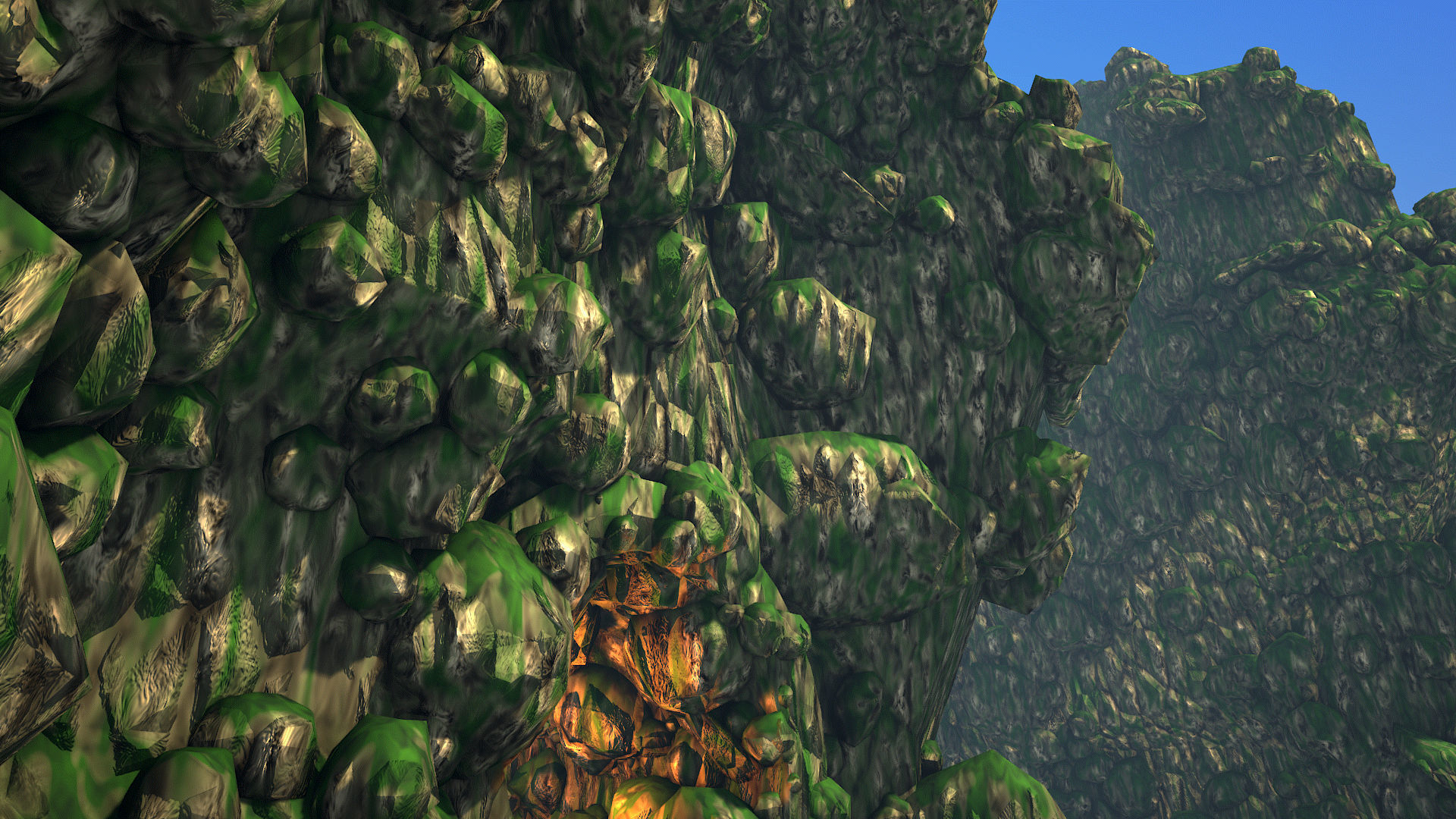 For Anime in Blender - 4 Rock Shaders 3D model_9