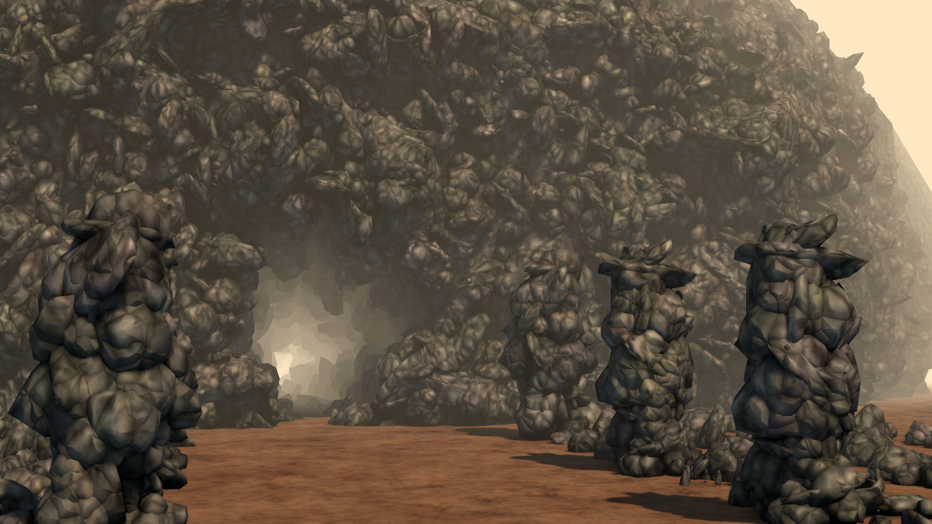 For Anime in Blender - 4 Rock Shaders 3D model_10