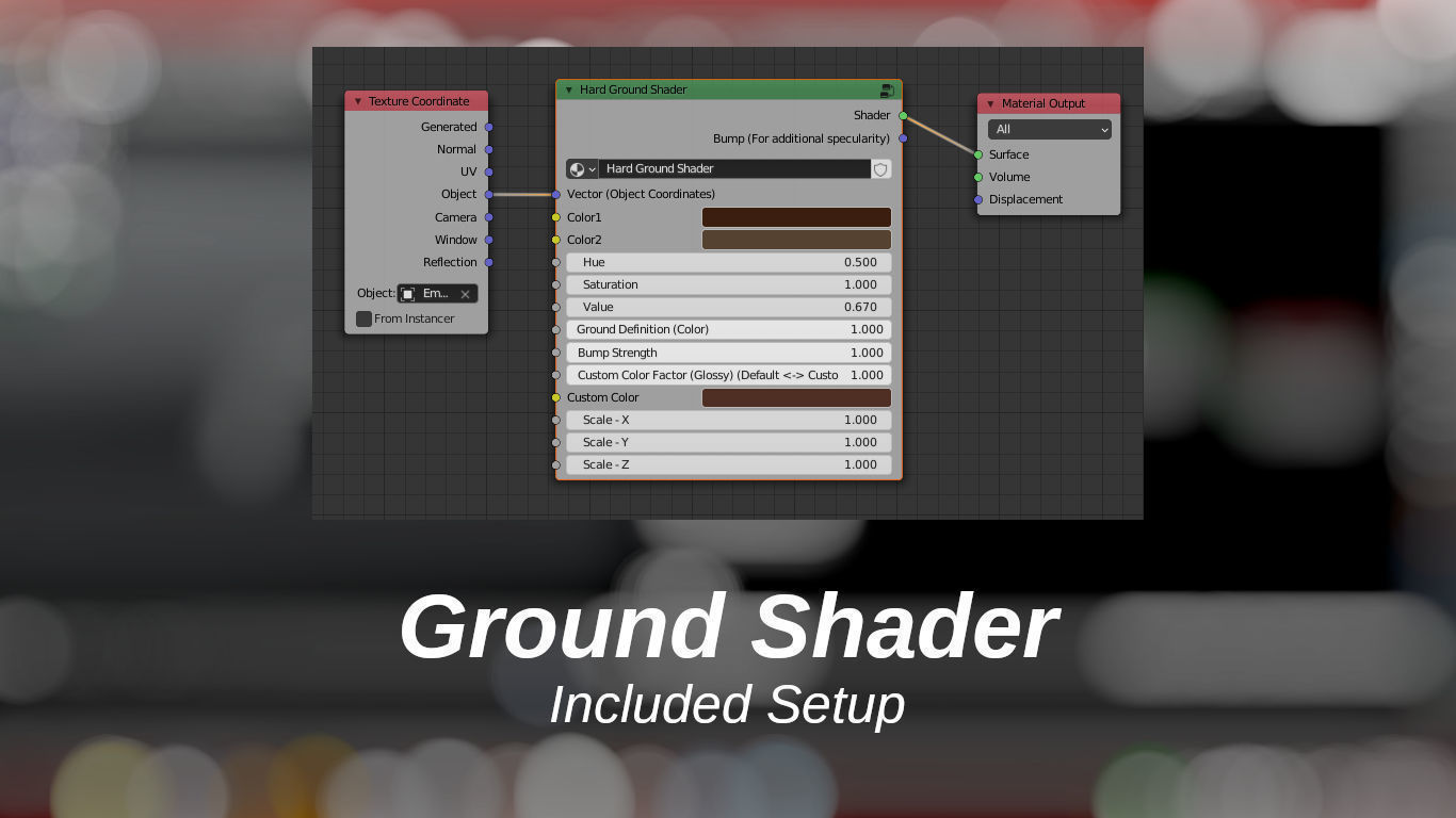 For Anime in Blender - 4 Rock Shaders 3D model_3
