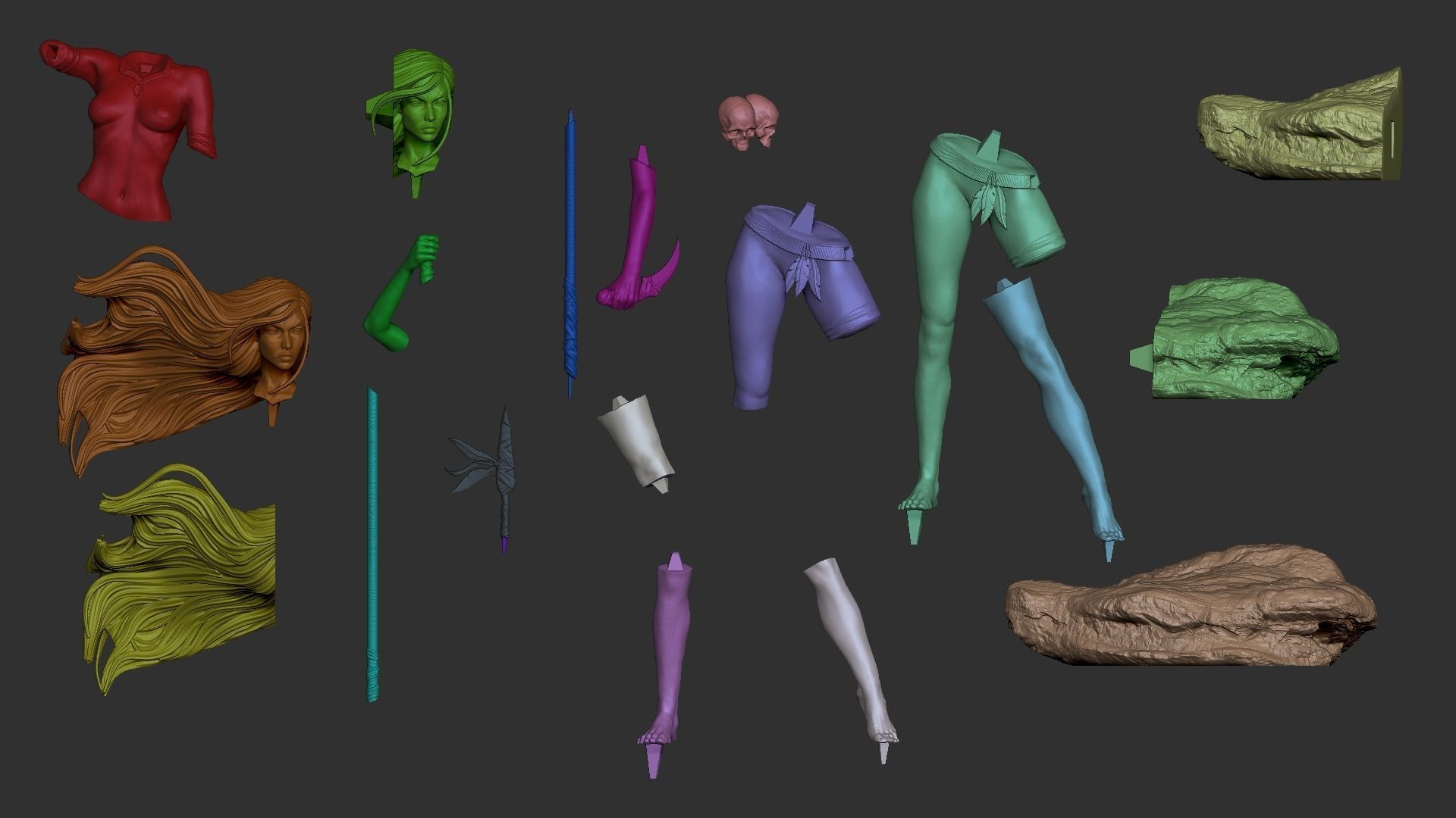 Pocahontas NSFW 3D Print 3D print model_9