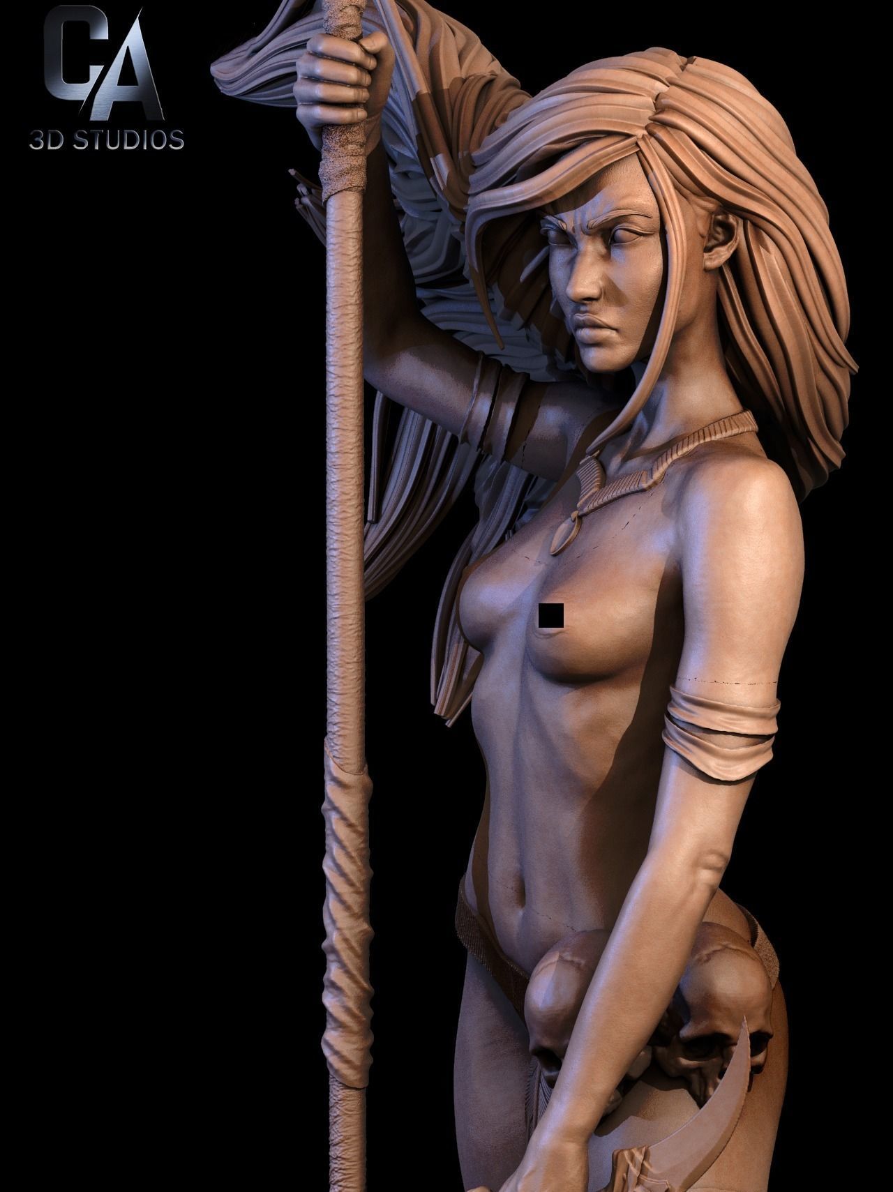 Pocahontas NSFW 3D Print 3D print model_1